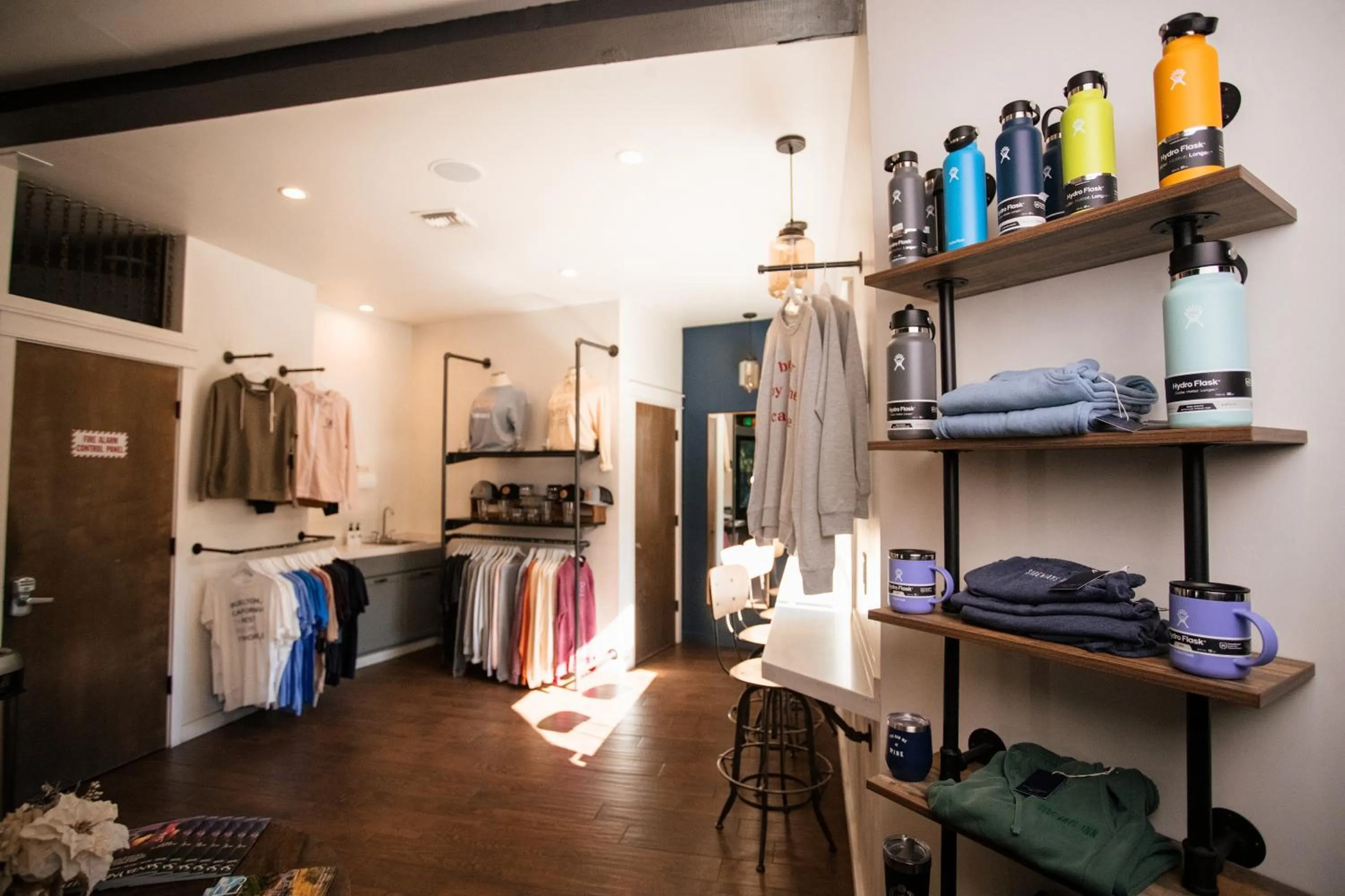 Lobby or reception in Sideways Inn