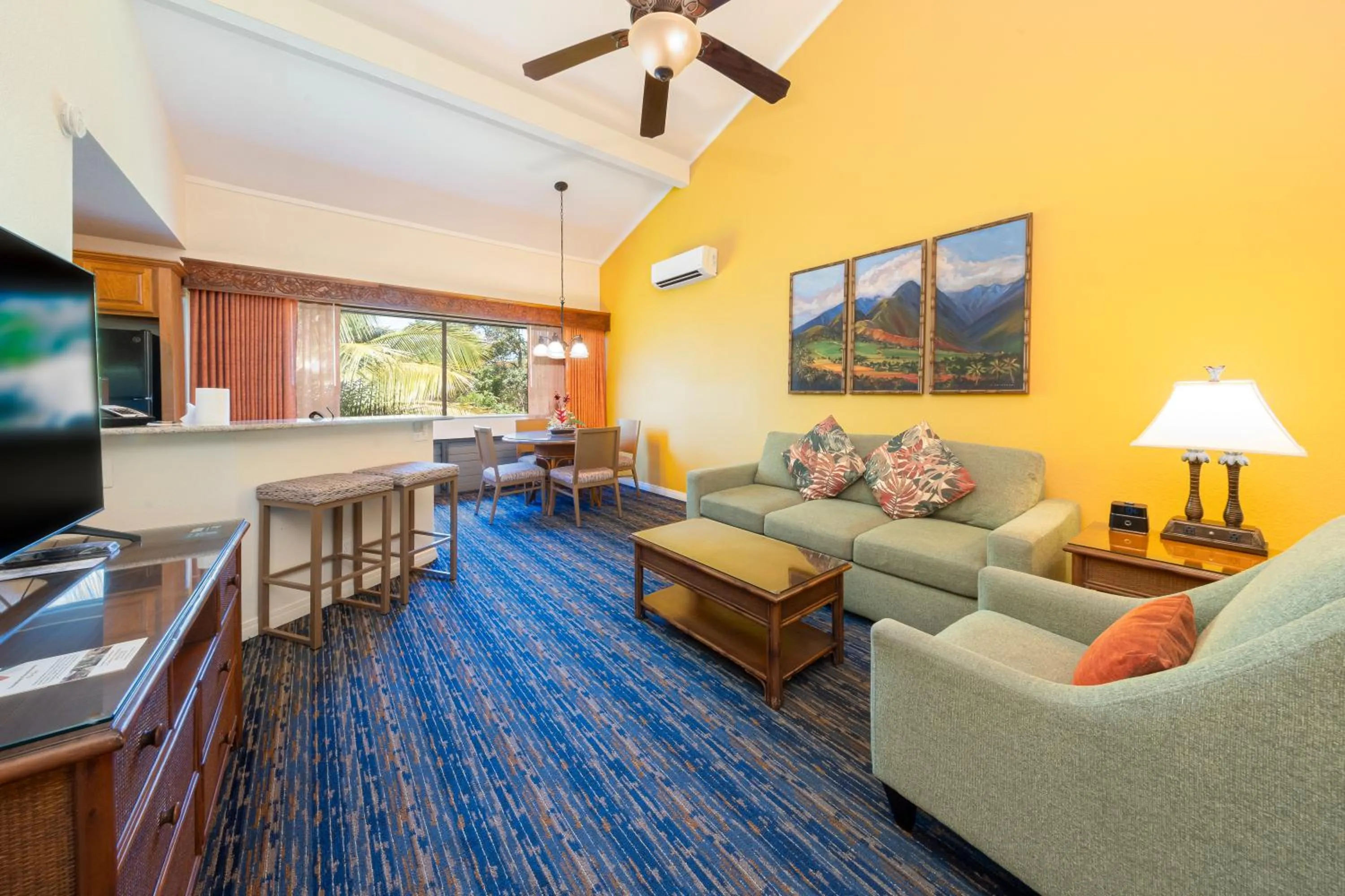Living room in Makai Club Resort