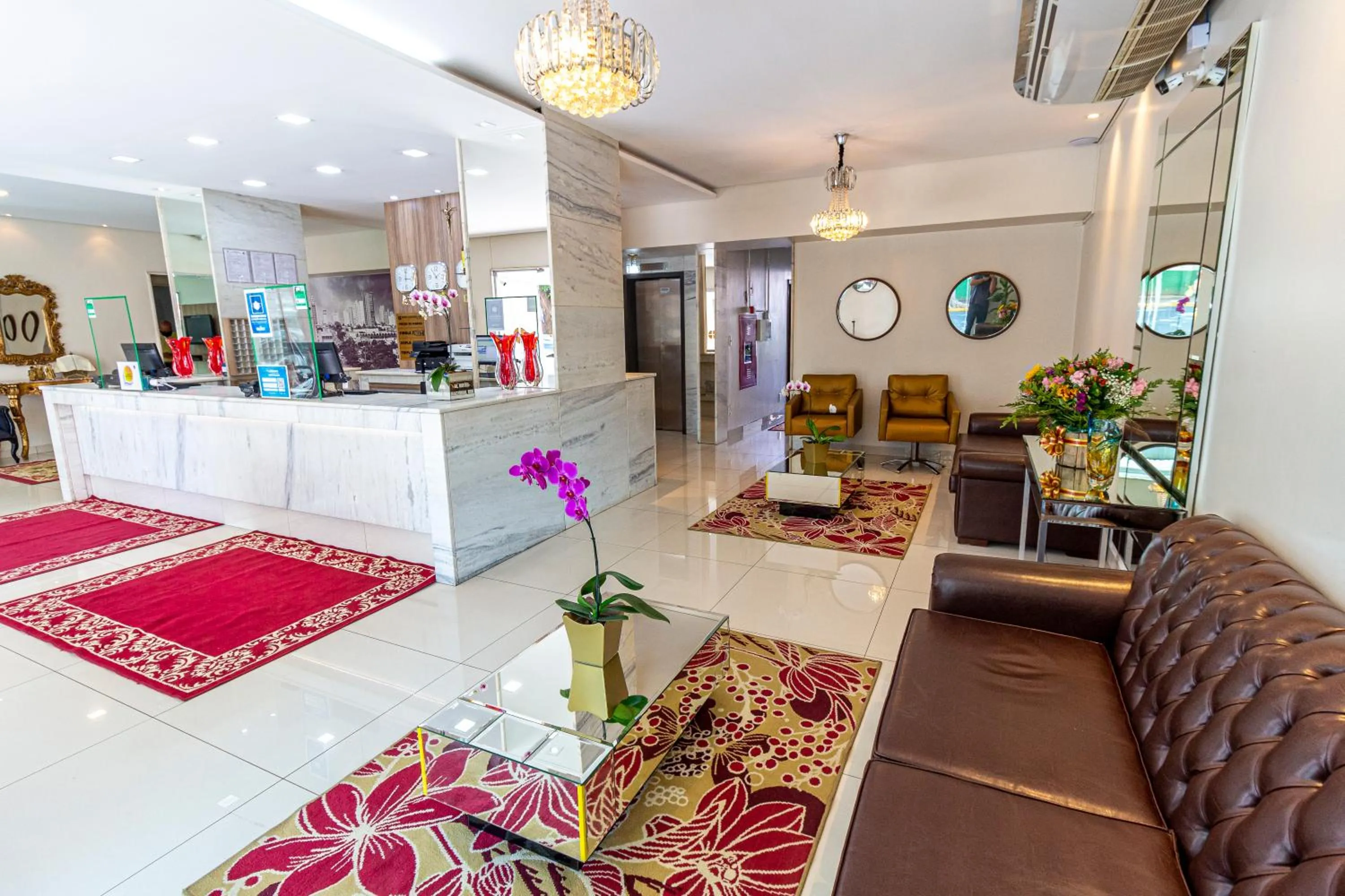 Lobby or reception in Hotel Nacional Inn Araçatuba