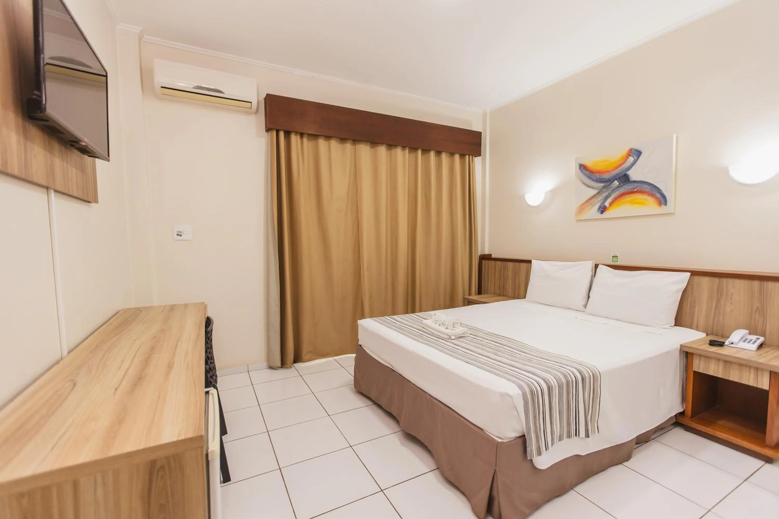 Bedroom, Bed in Hotel Nacional Inn Araçatuba