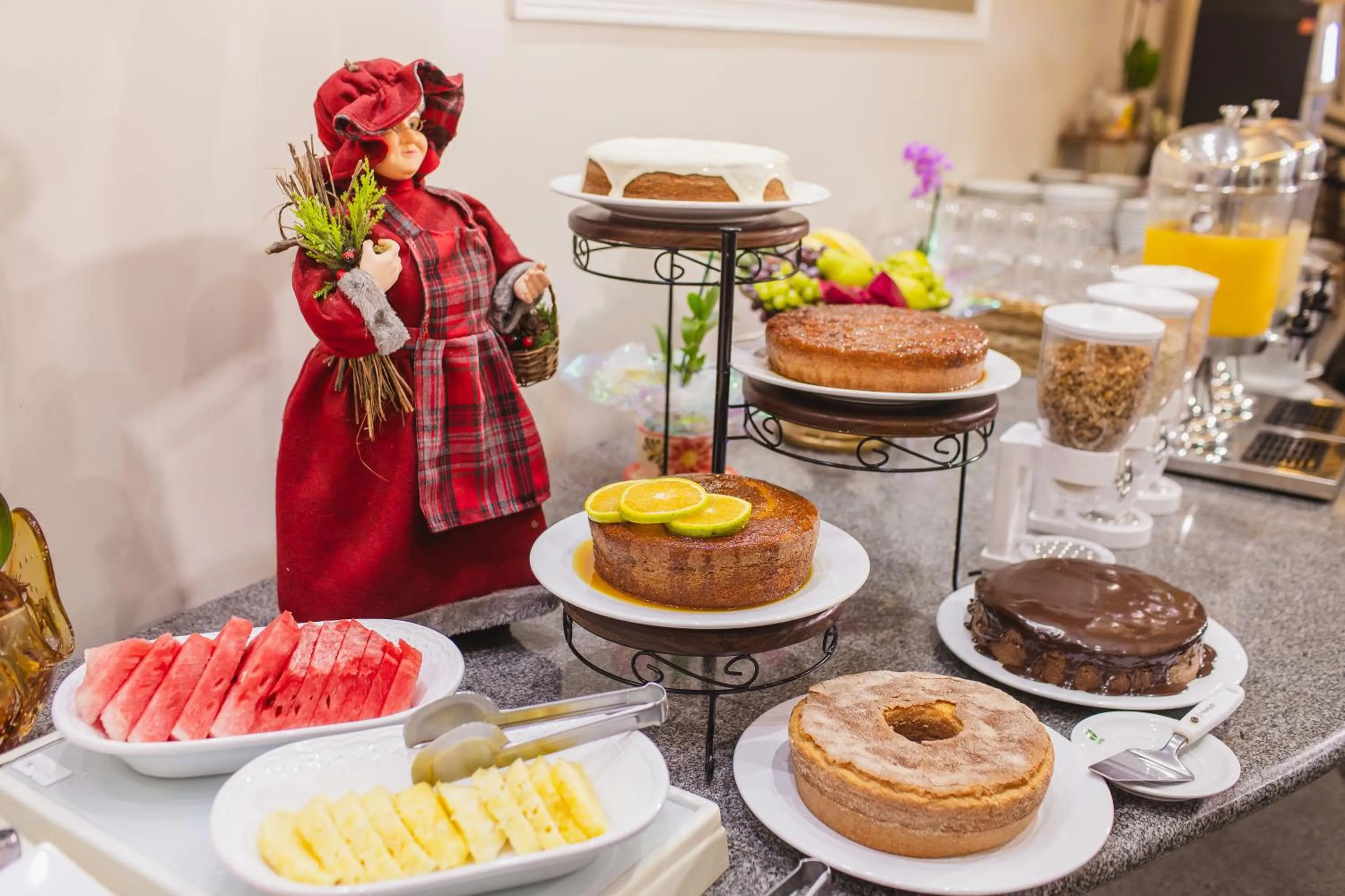 Breakfast in Hotel Nacional Inn Araçatuba