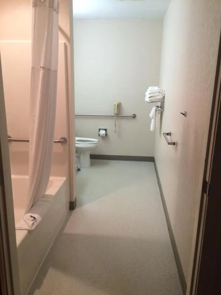 Bathroom in Microtel Inn by Wyndham Champaign