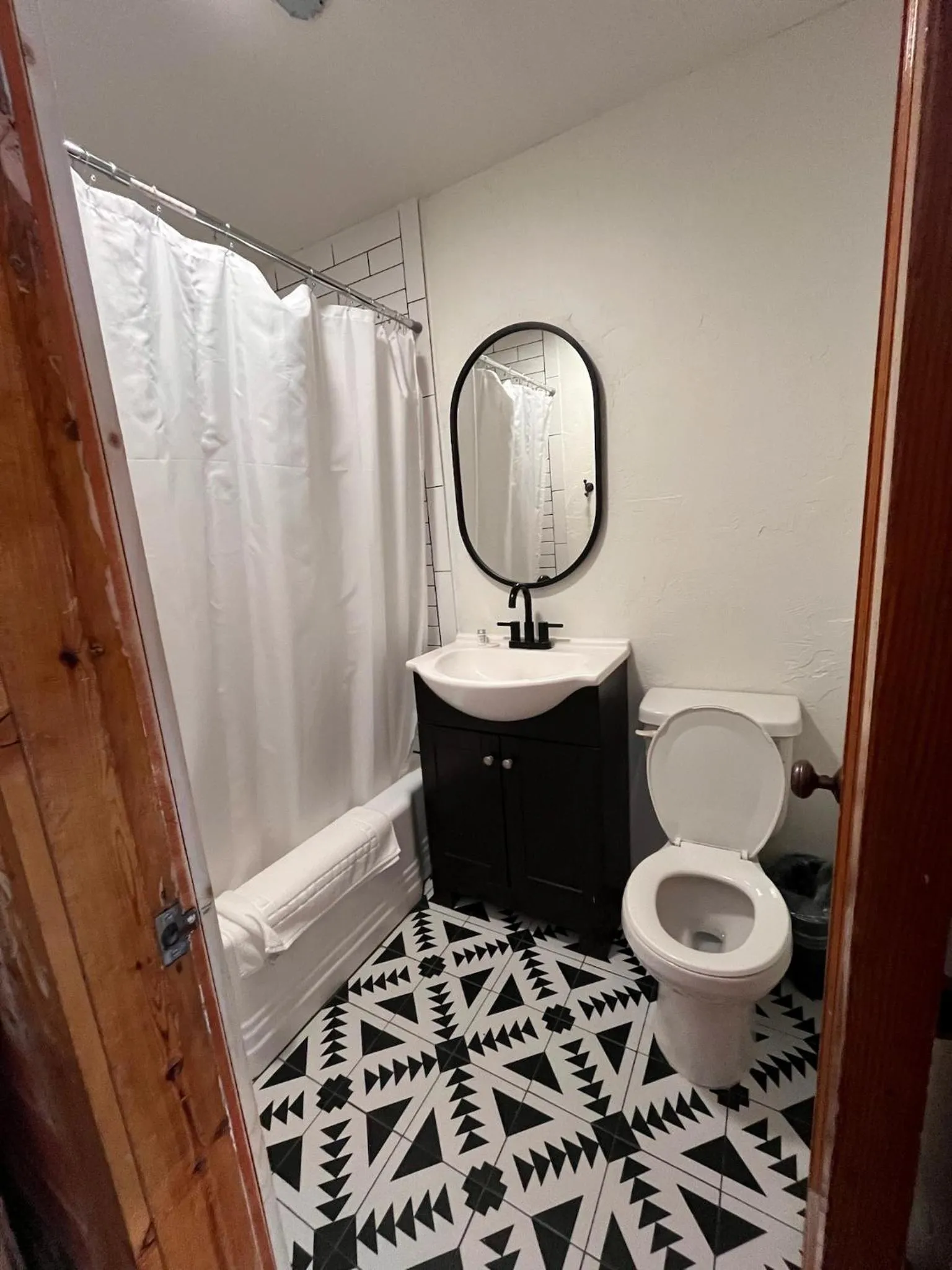 Bathroom in The Spruce Lodge