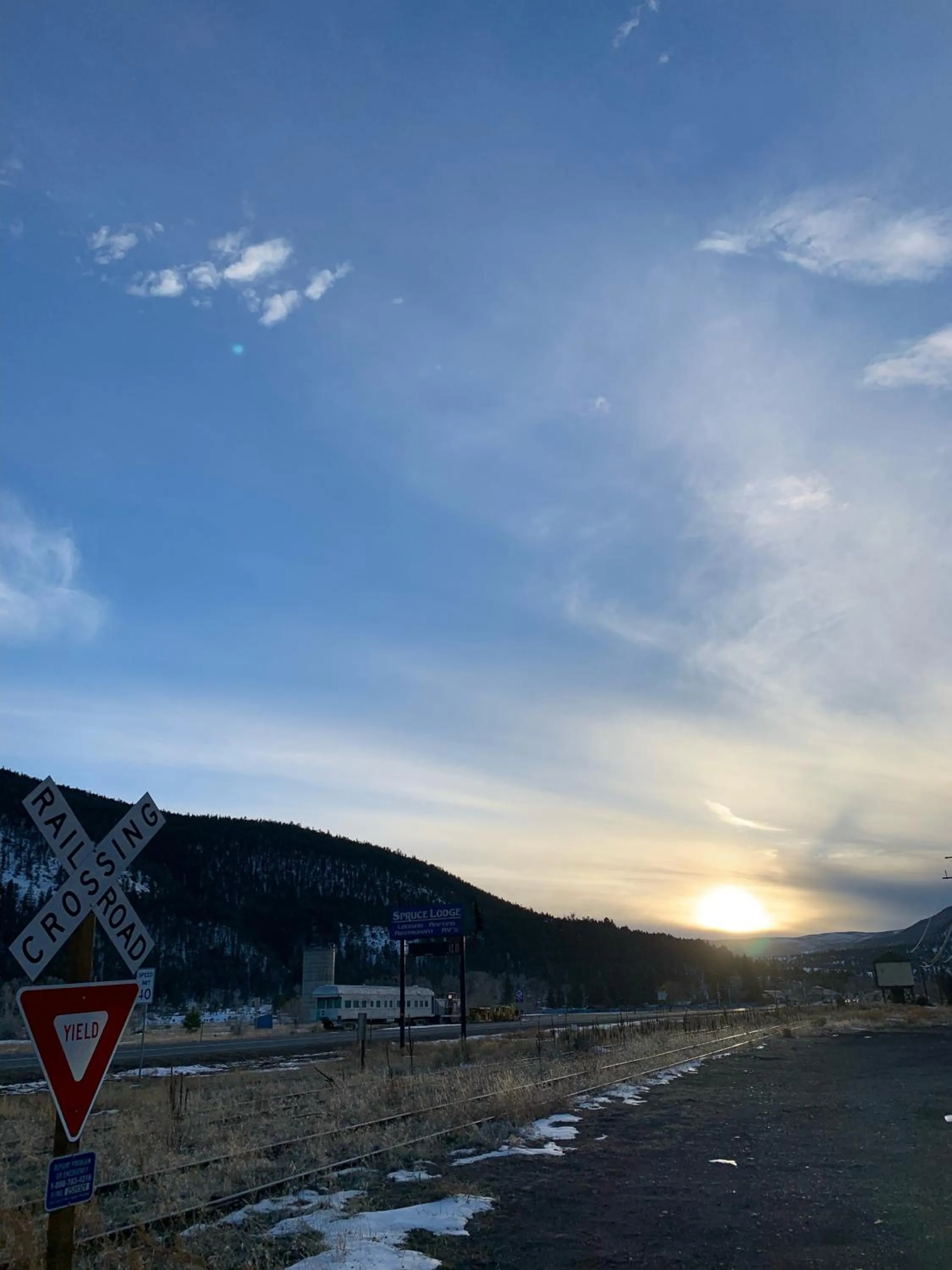 Natural landscape in The Spruce Lodge
