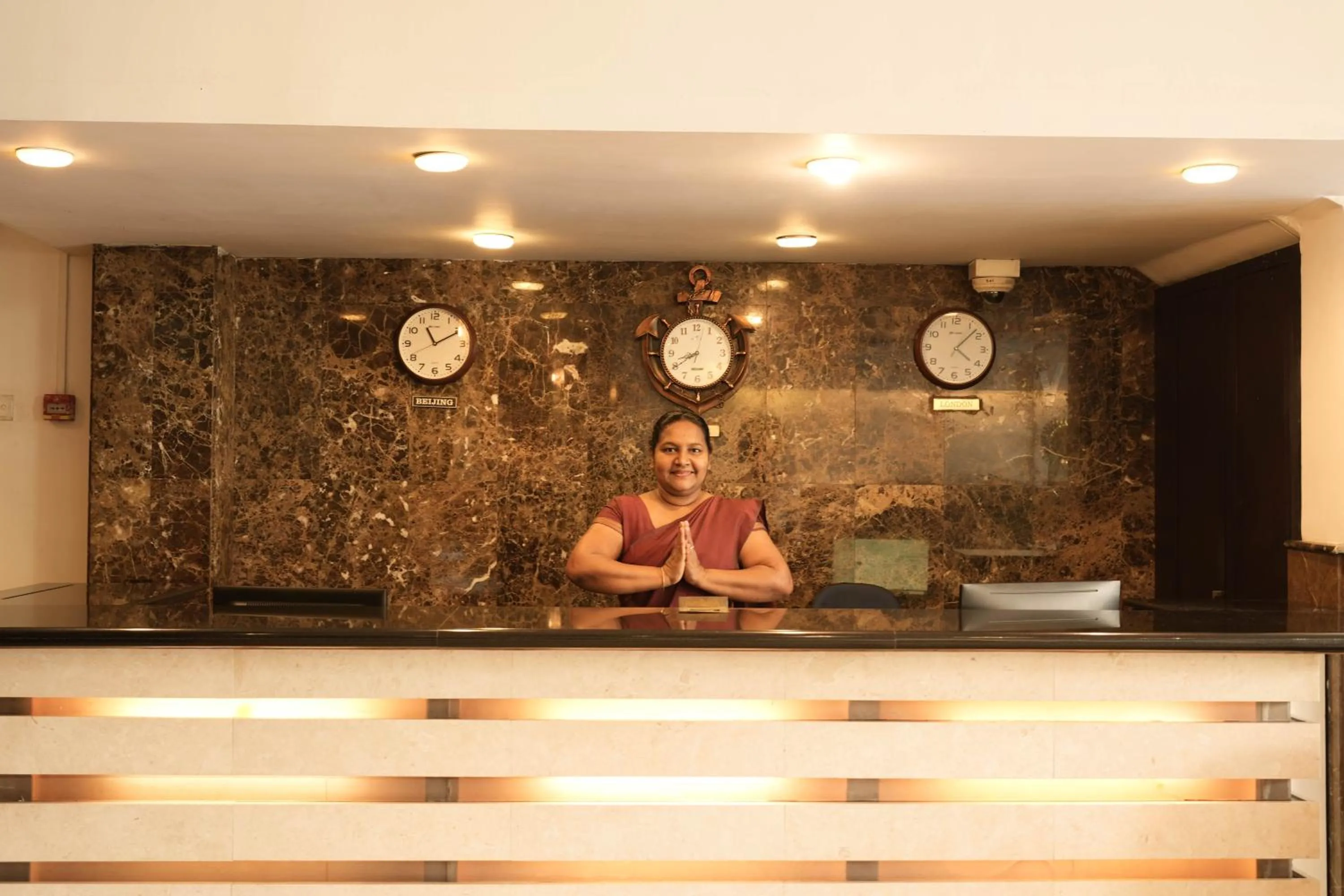 Lobby or reception in Hotel Casamara