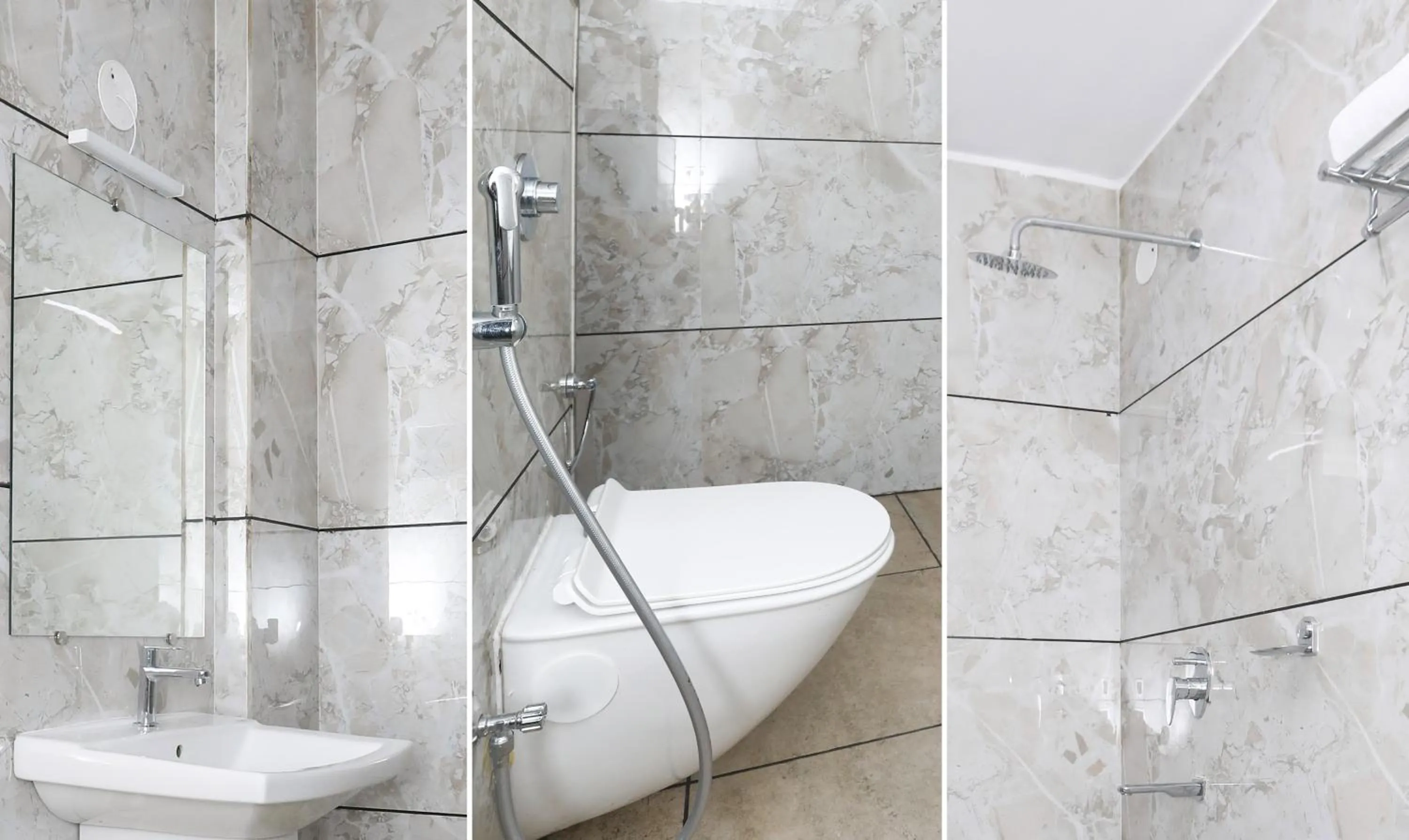 Toilet in Treebo Durga Boji Grand, Gonikoppal Town