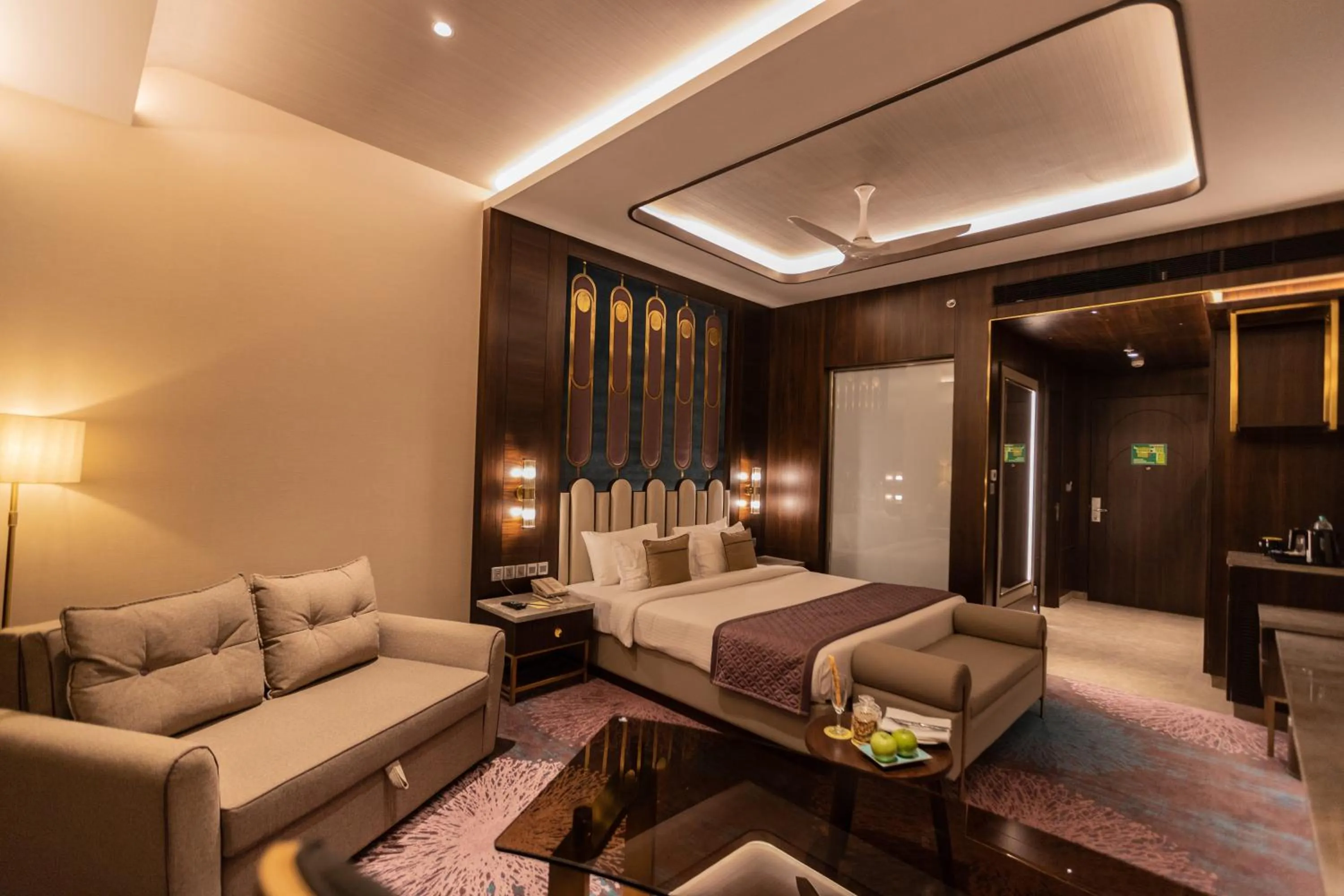 Bedroom, Bed in The Corinthians Resort