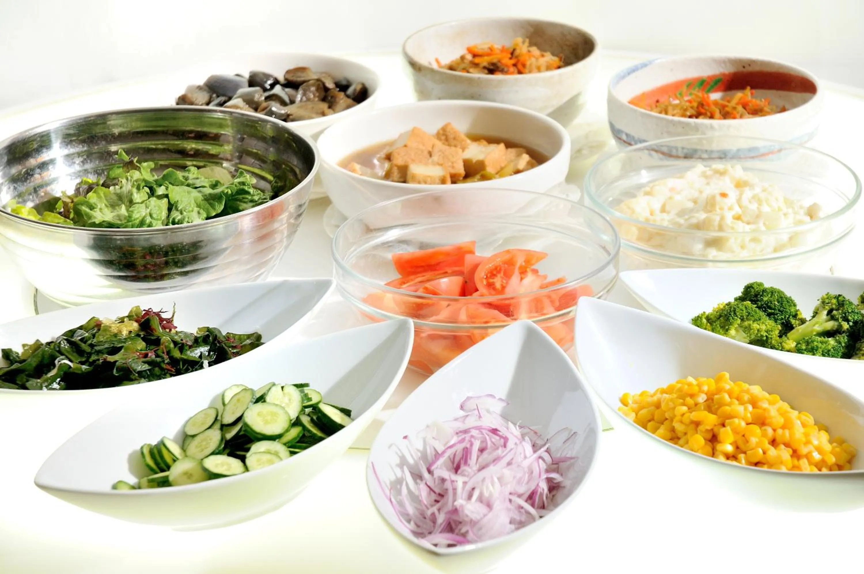 Buffet breakfast in Grand Park Hotel Panex Tokyo