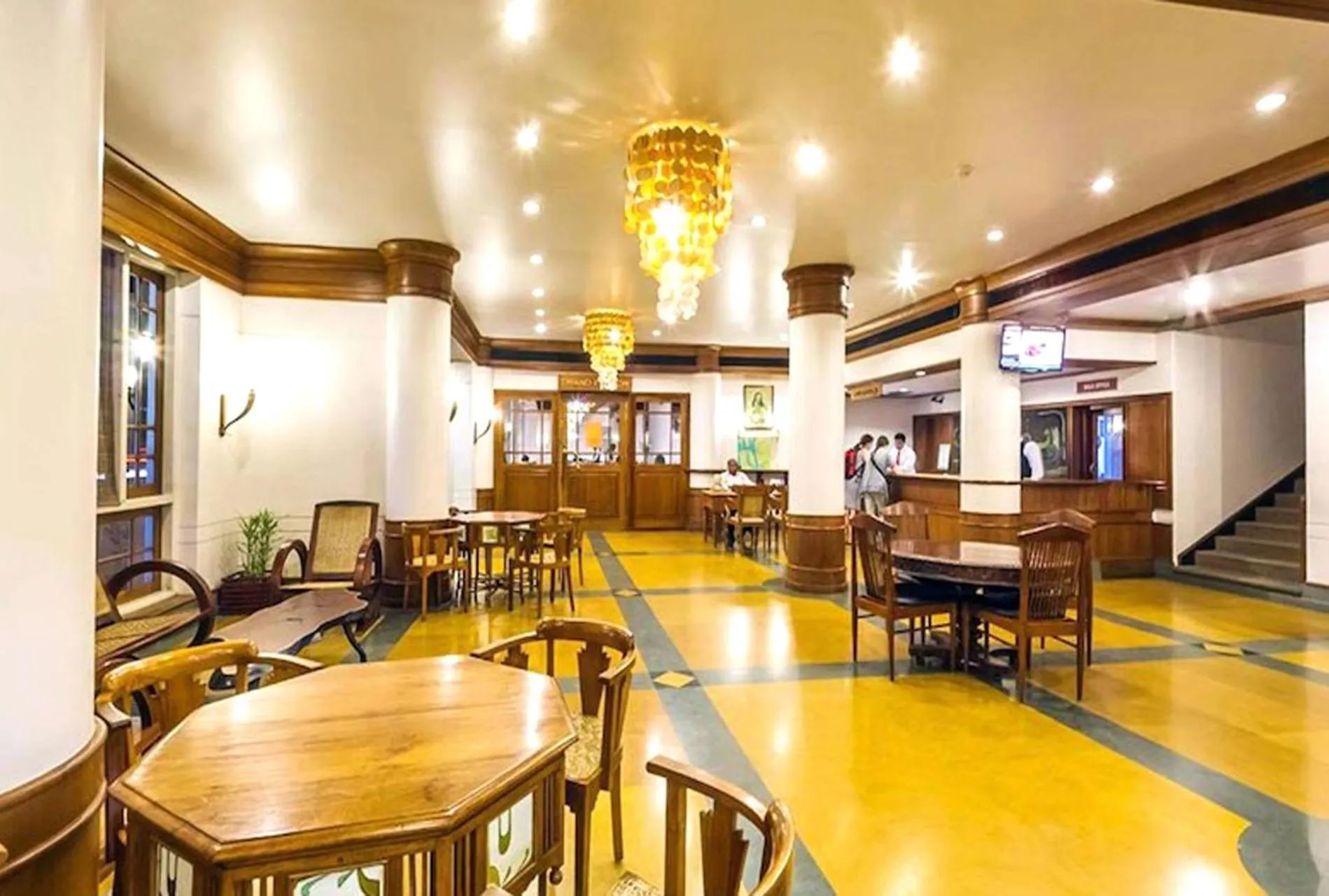 Lobby or reception in Grand Hotel