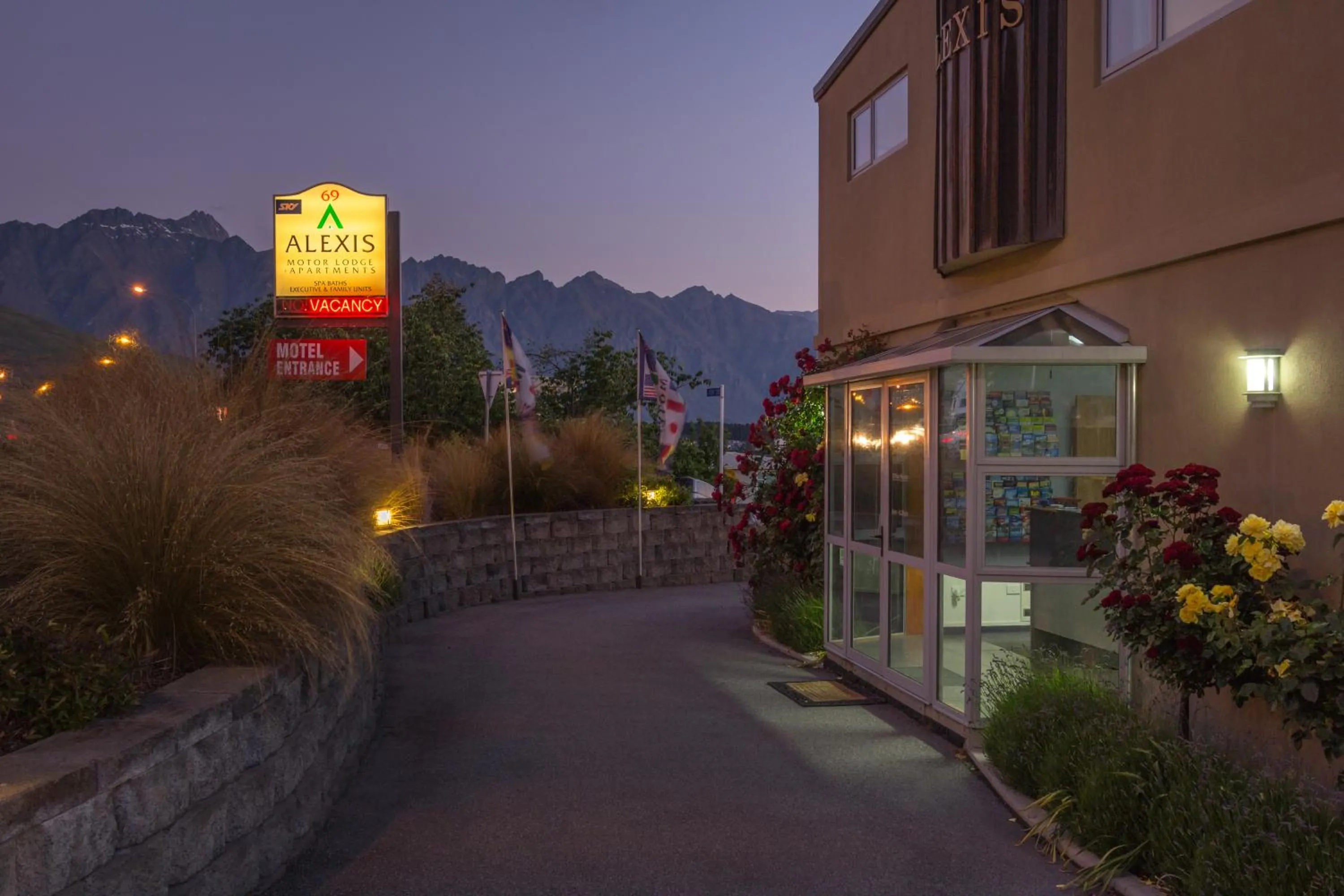 Facade/entrance in Alexis Motel & Apartments