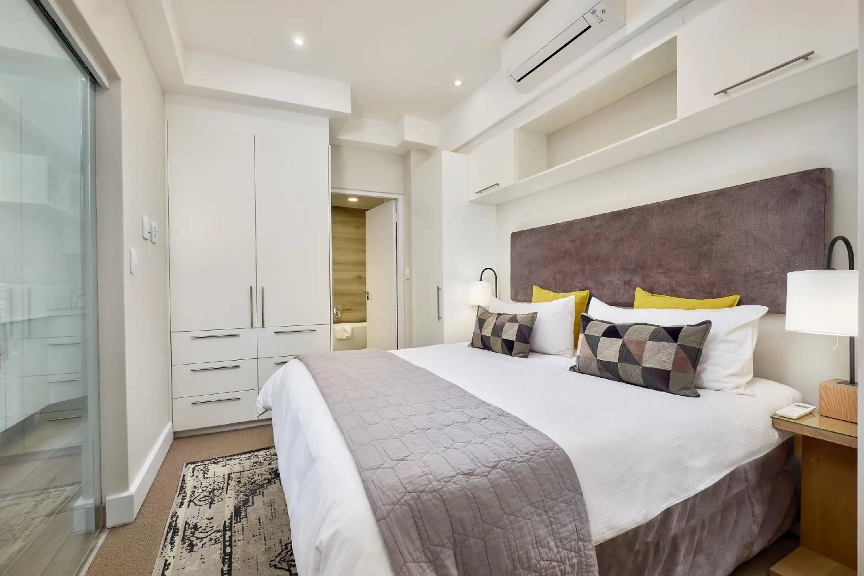 Bedroom in The Regency Apartment Hotel Menlyn
