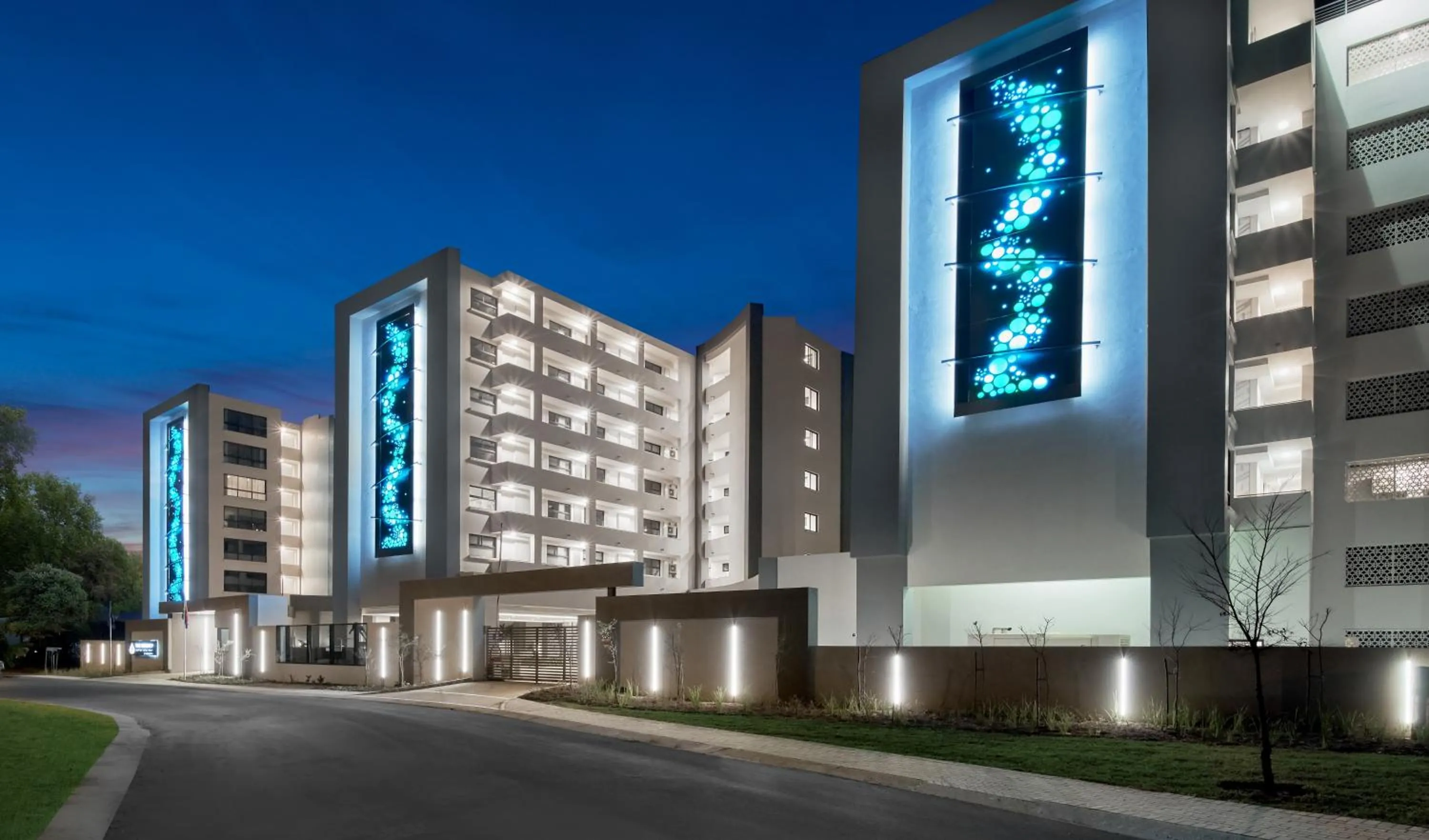 Street view in The Regency Apartment Hotel Menlyn