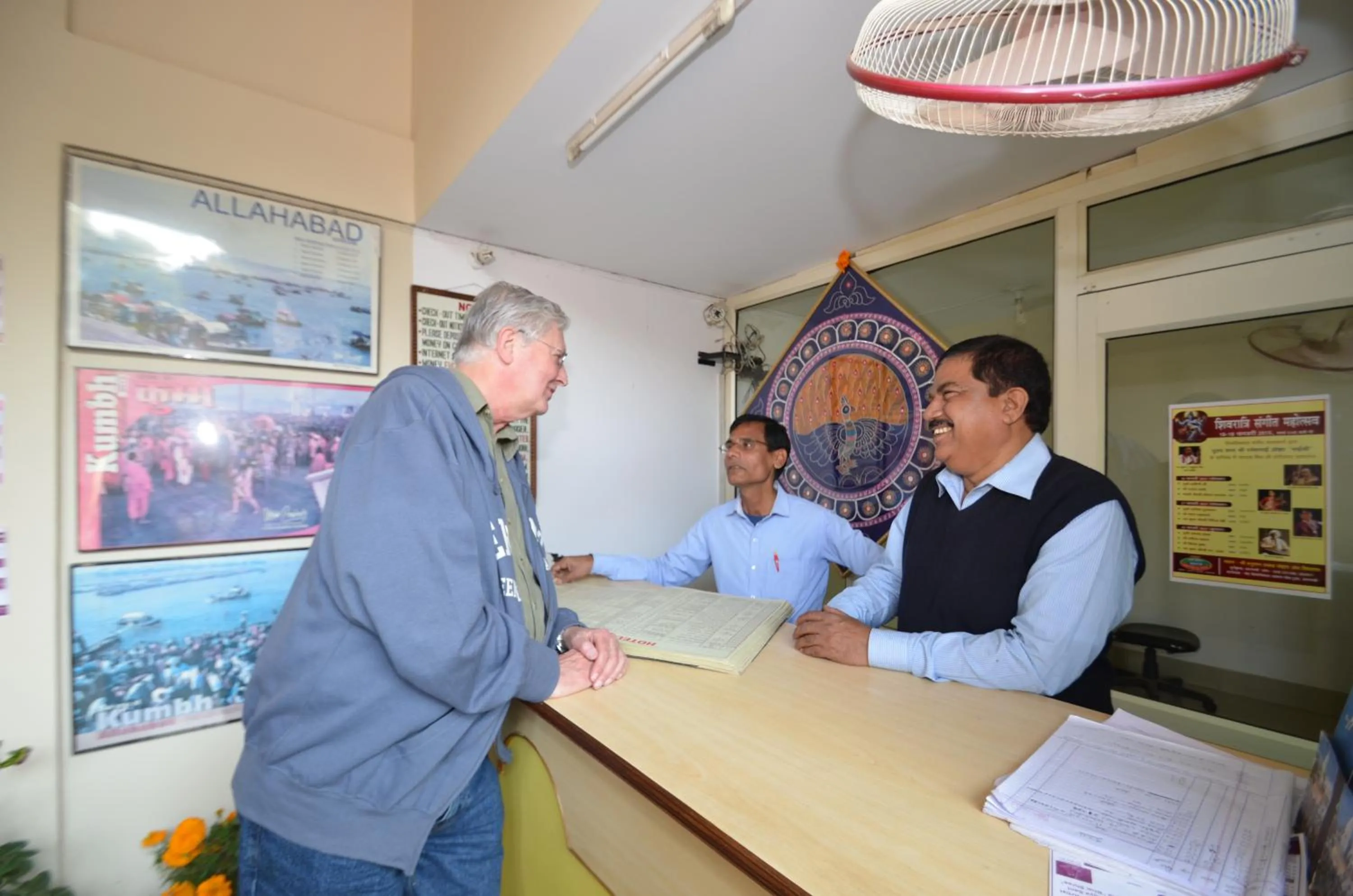 Staff in Hotel Temple On Ganges