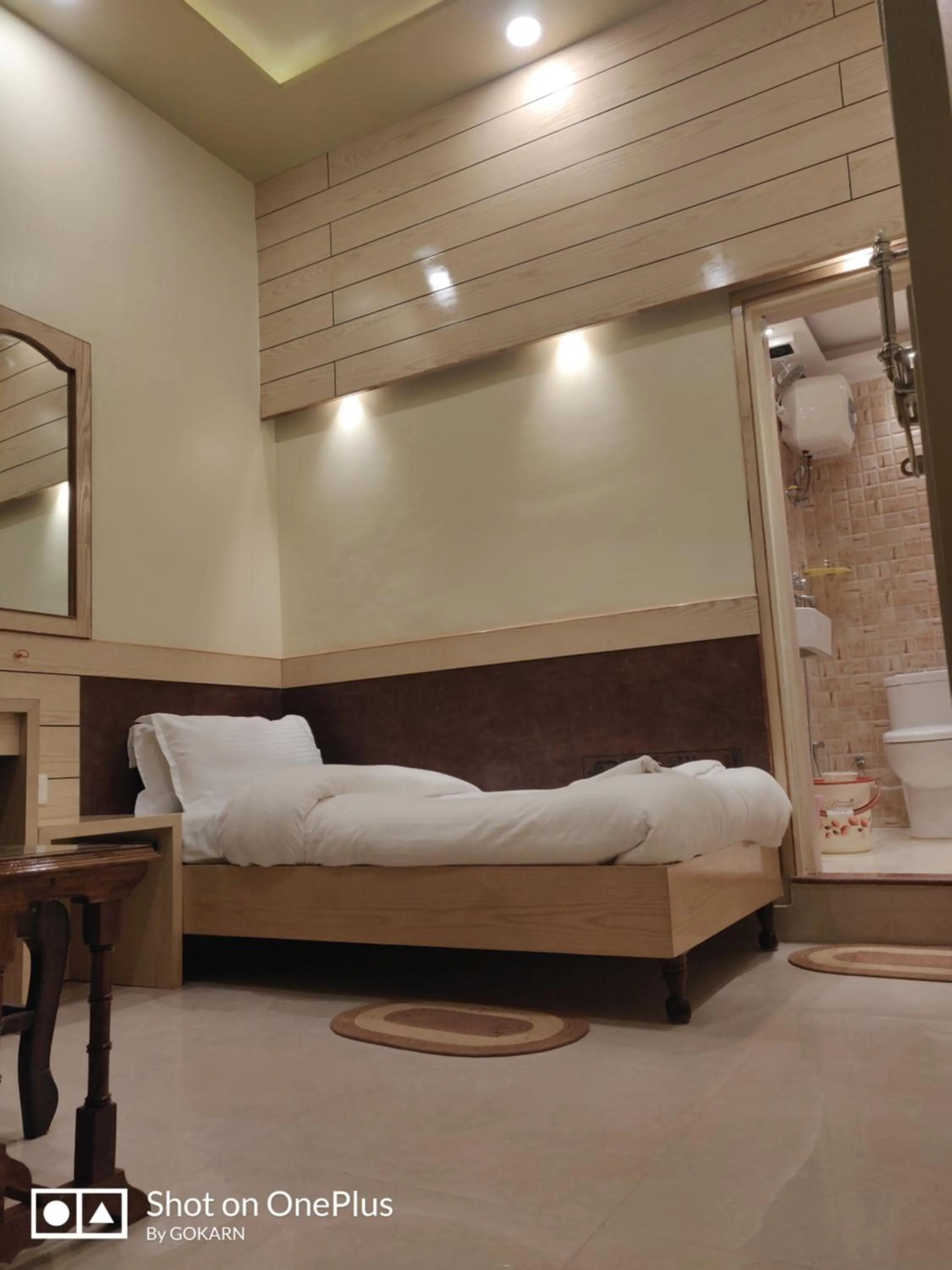 Bed in Hotel Temple On Ganges