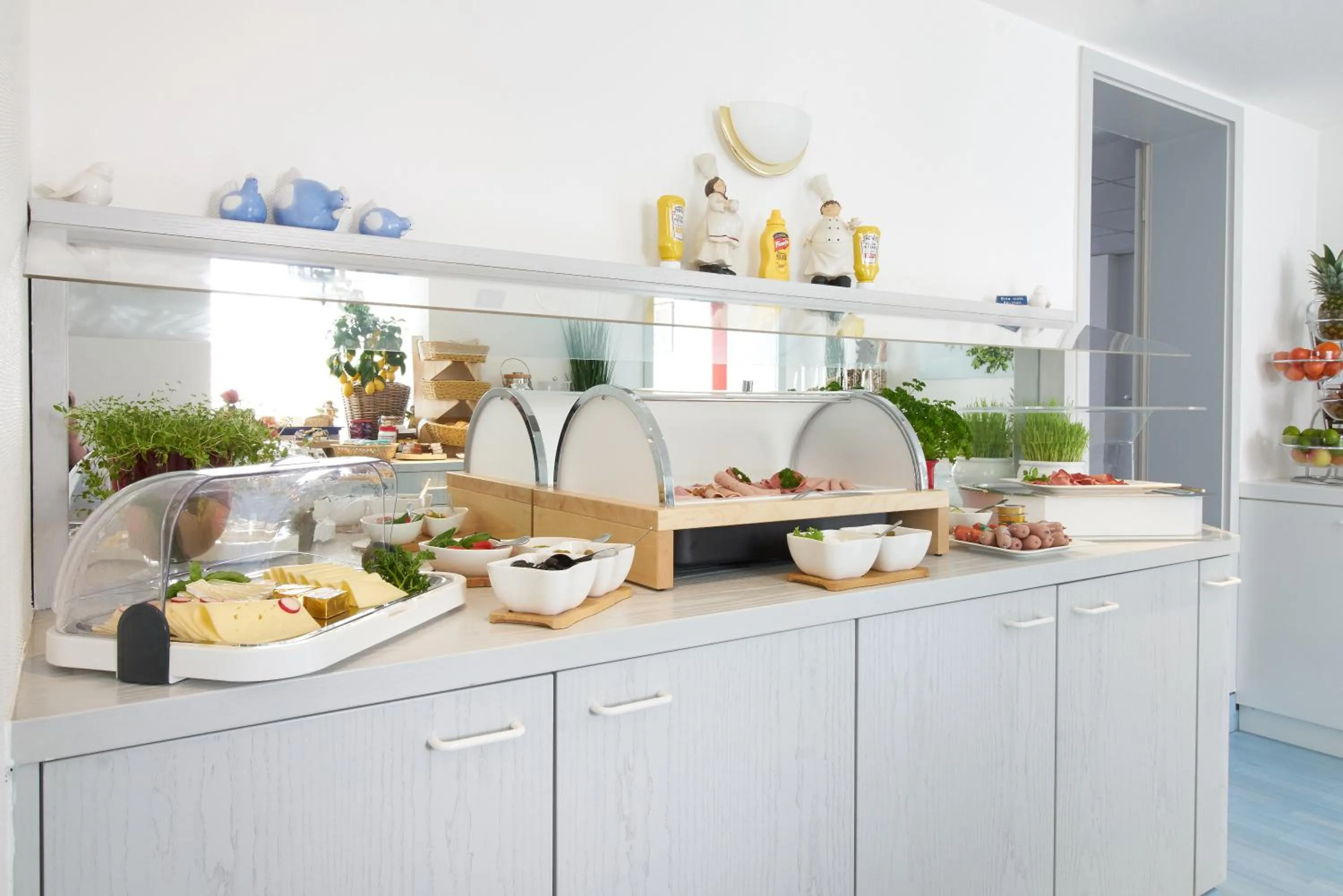 Kitchen or kitchenette in Hotel Zum Eisenhammer