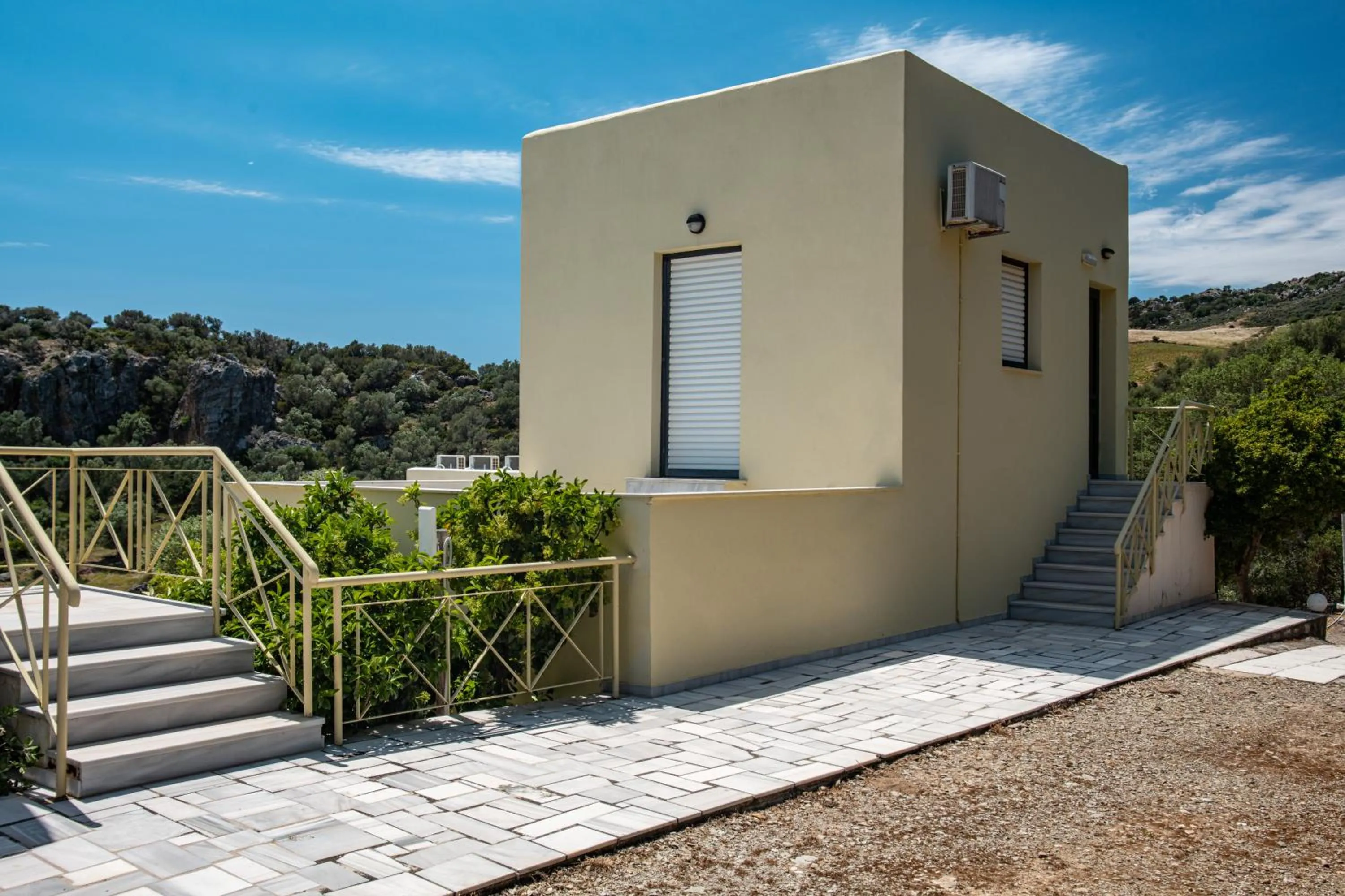 Property building in Polyrizos Hotel