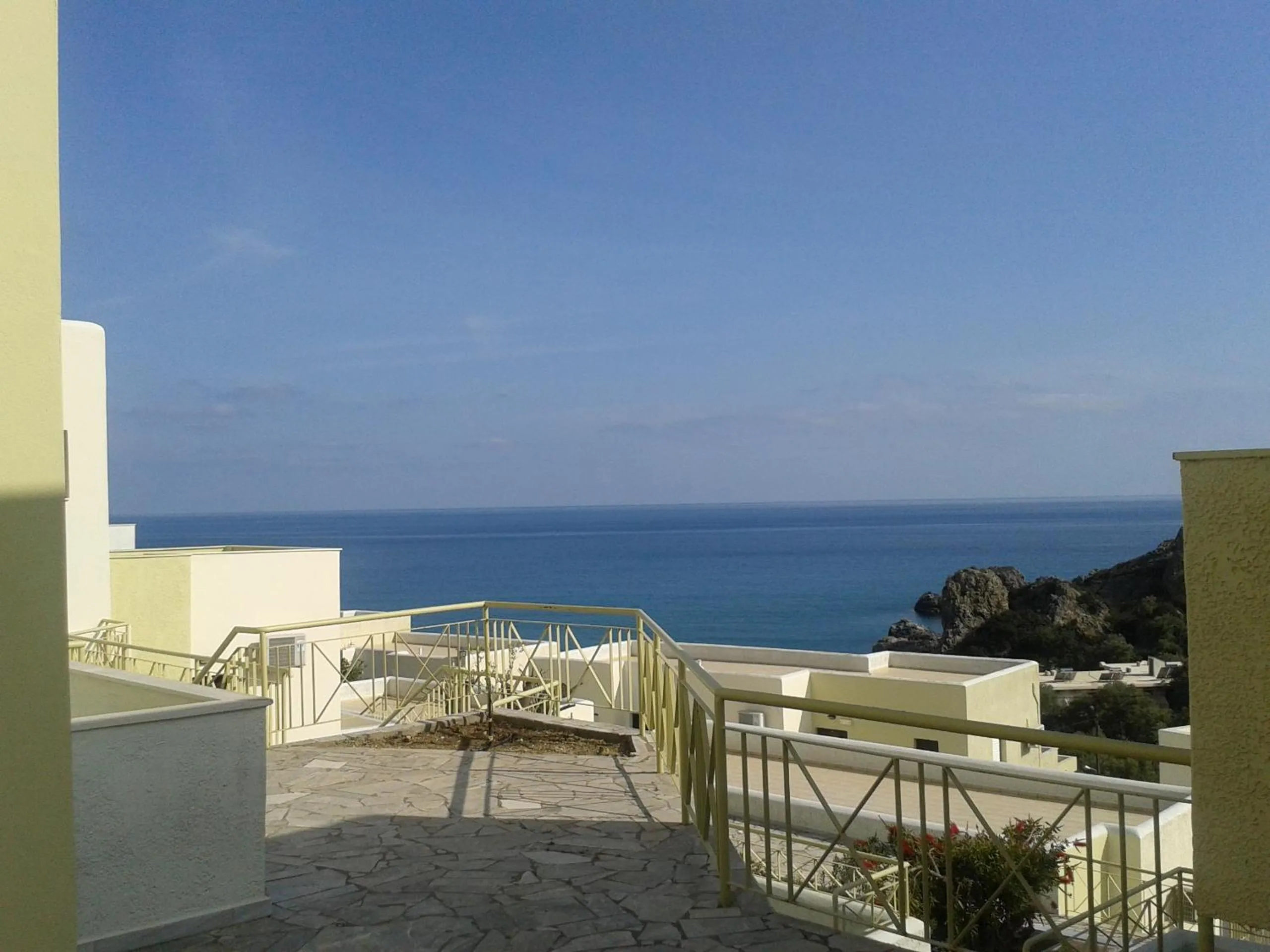 Sea view in Polyrizos Hotel
