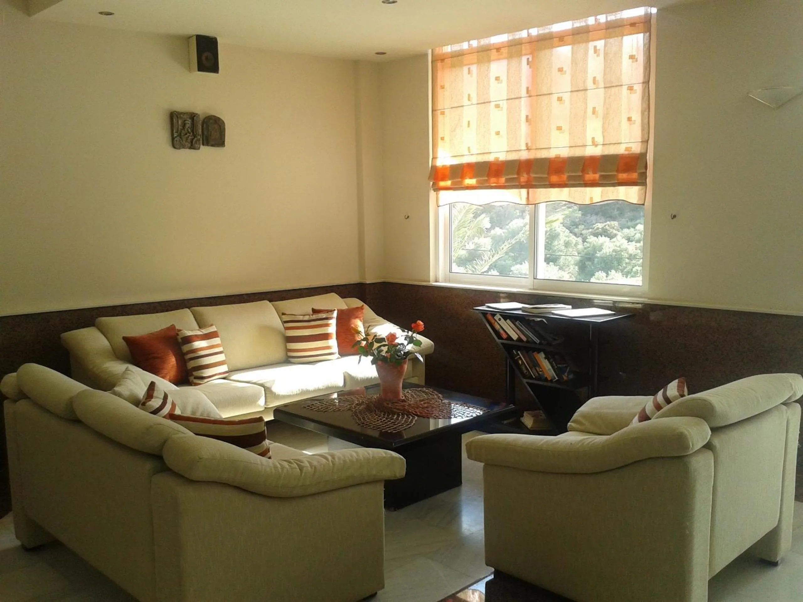 Lobby or reception in Polyrizos Hotel