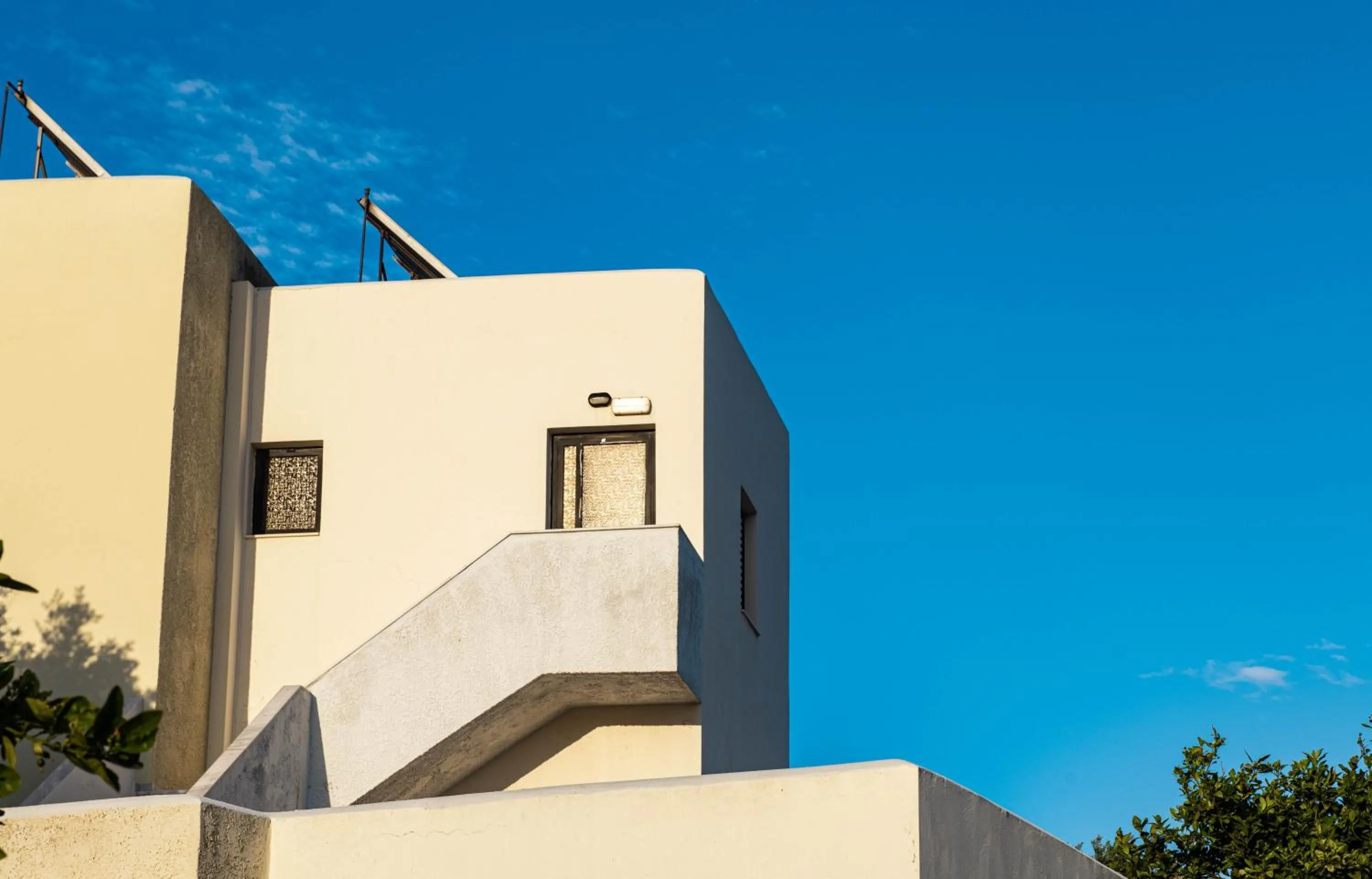 Property building in Polyrizos Hotel