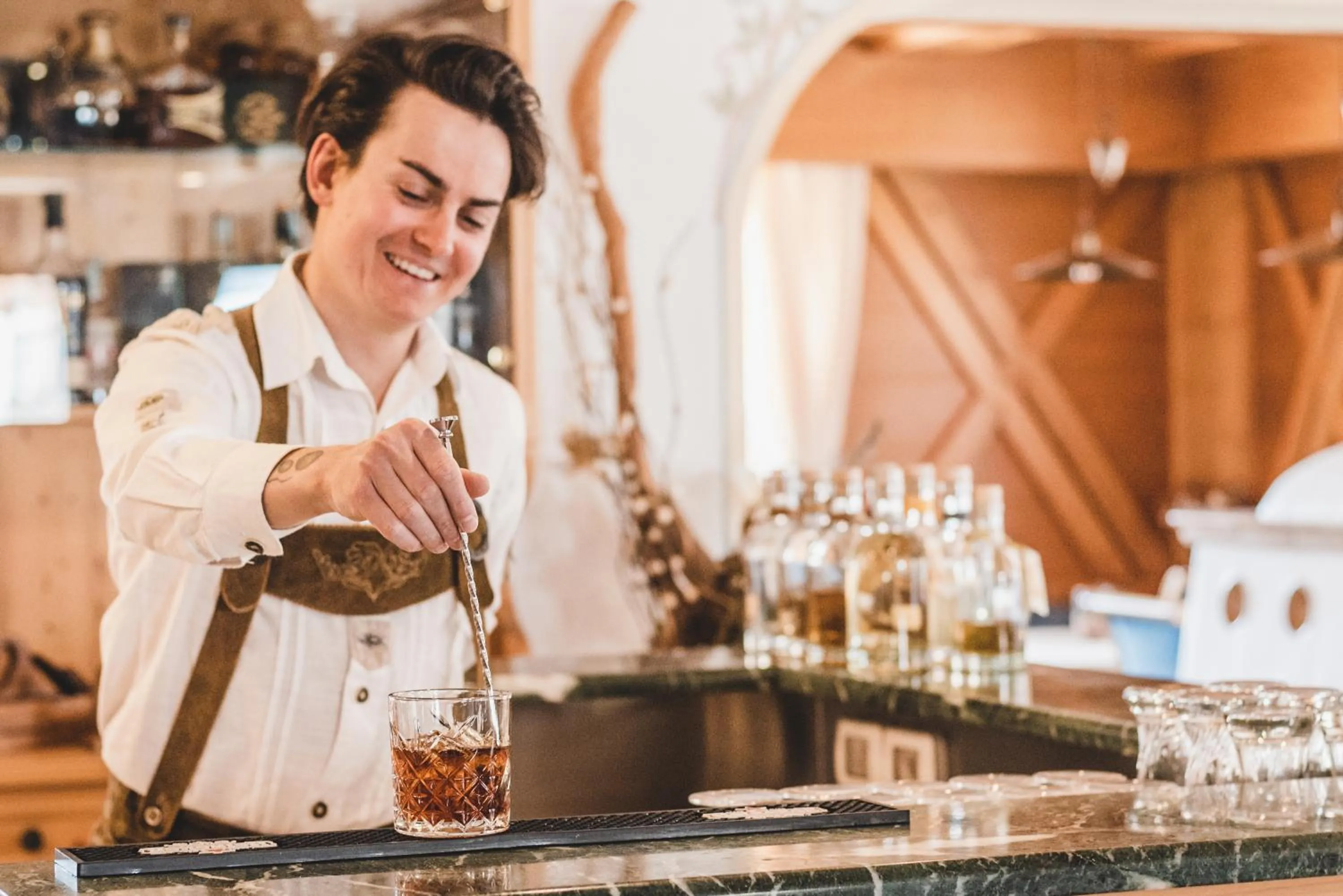 Lounge or bar in Hotel Arnika