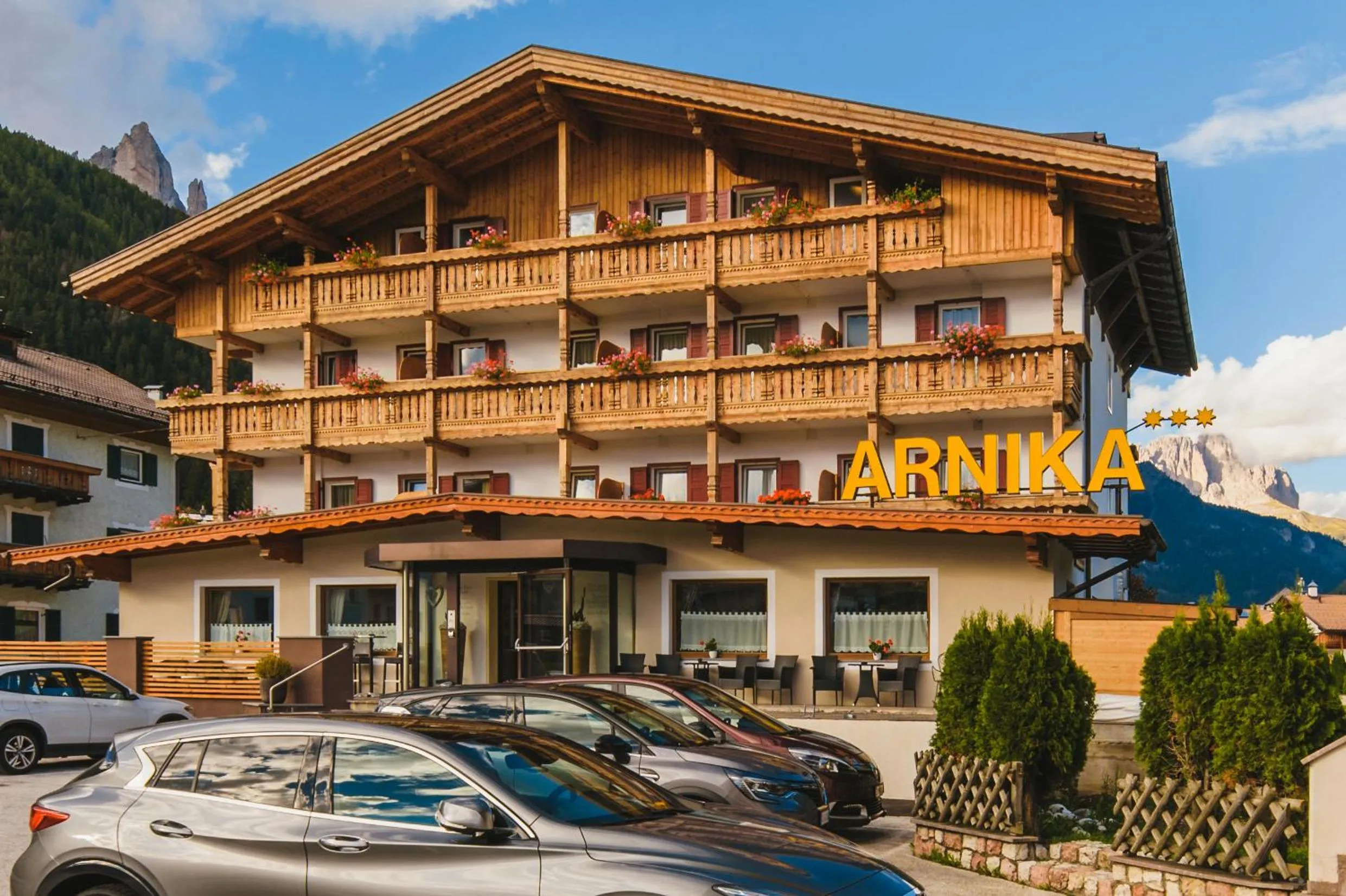 Property building in Hotel Arnika