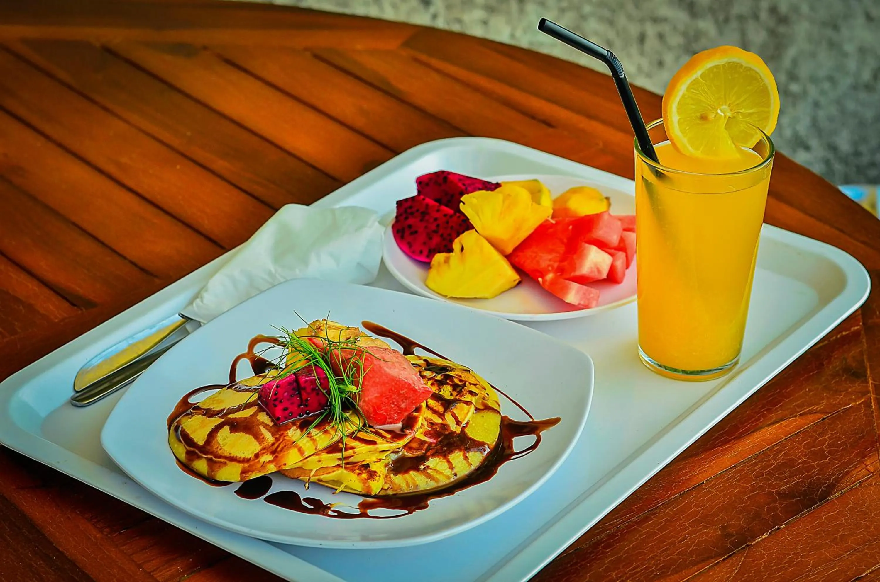 Breakfast in The Sabho Garden