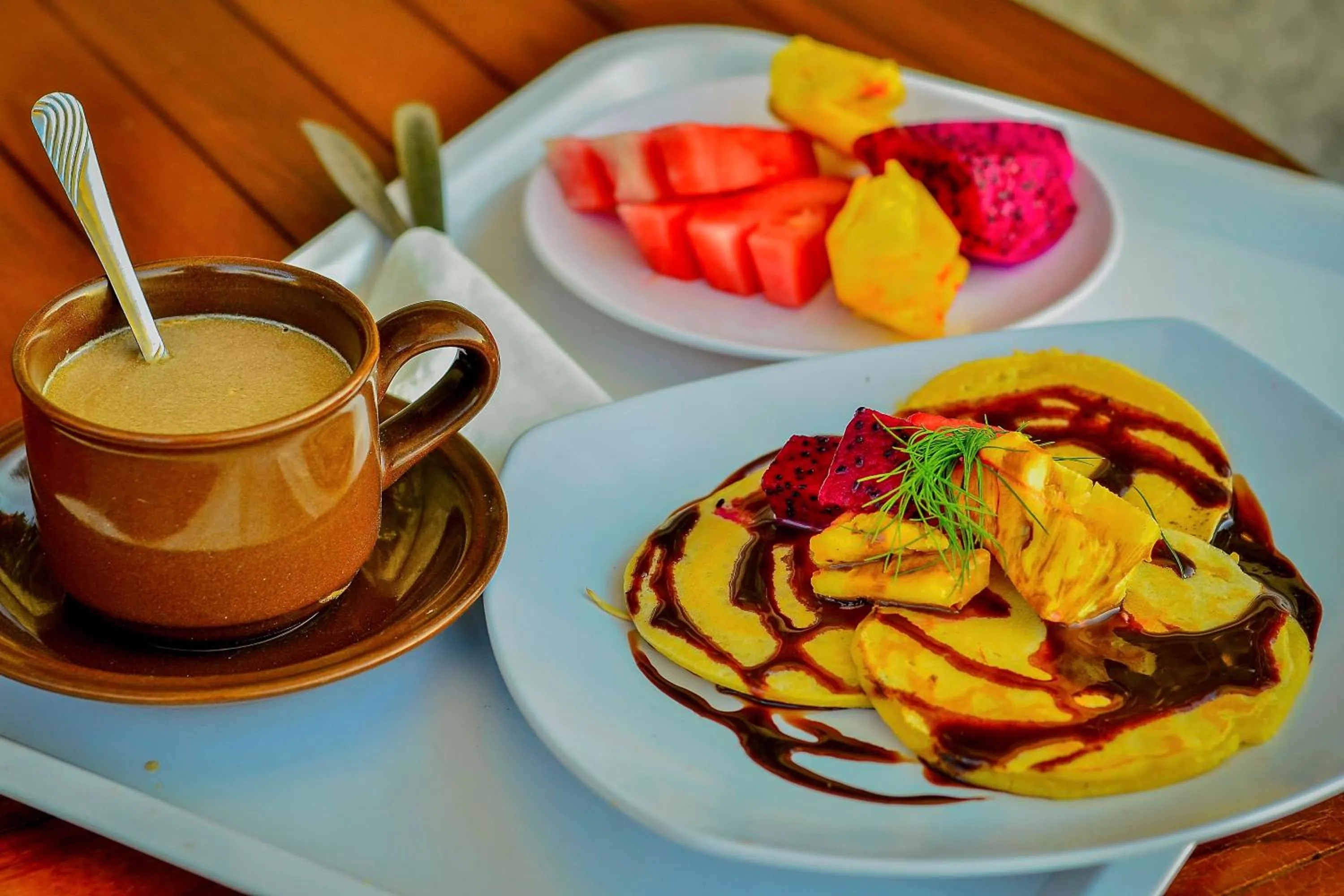 Breakfast in The Sabho Garden