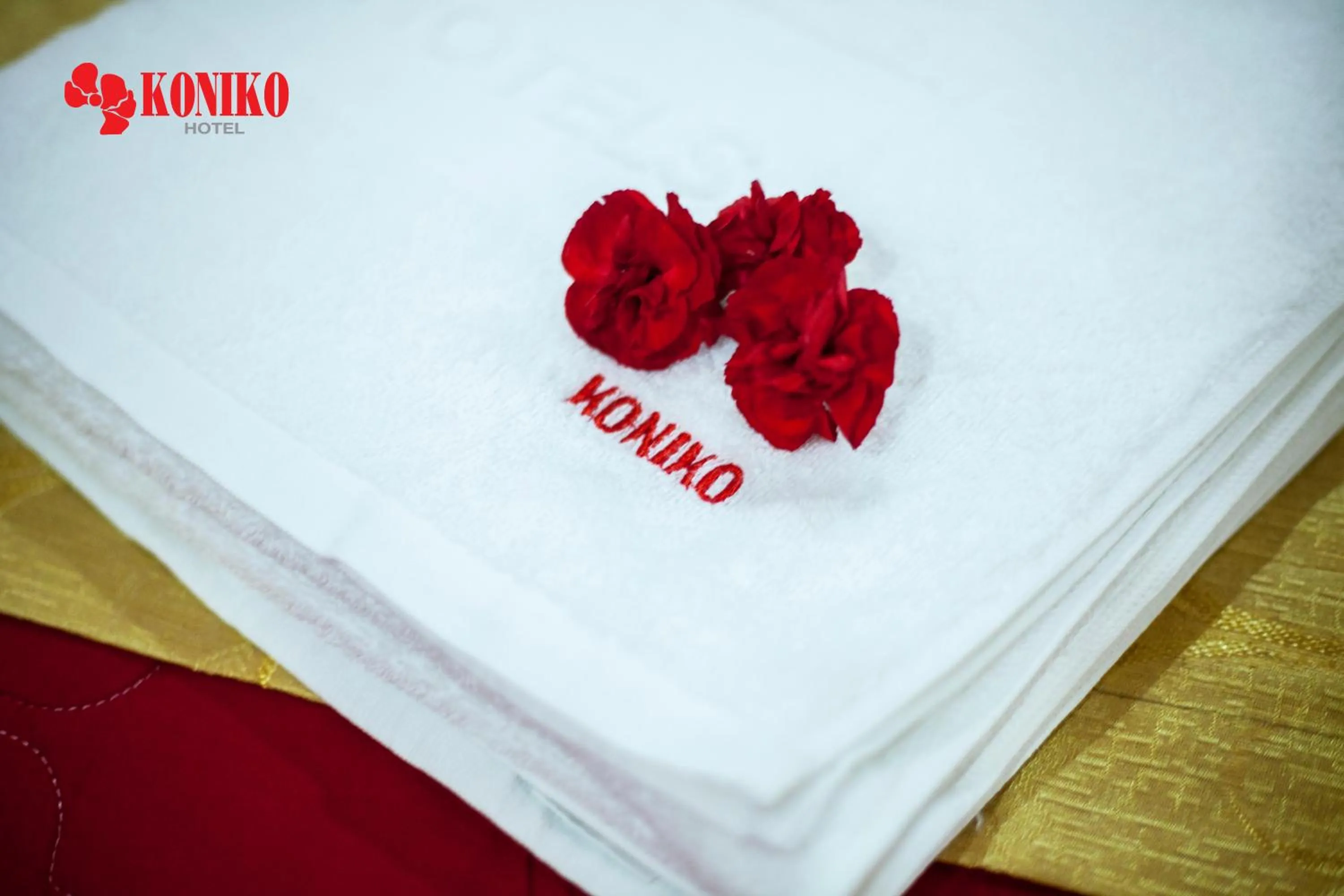 Property logo or sign, Bed in Koniko Hotel