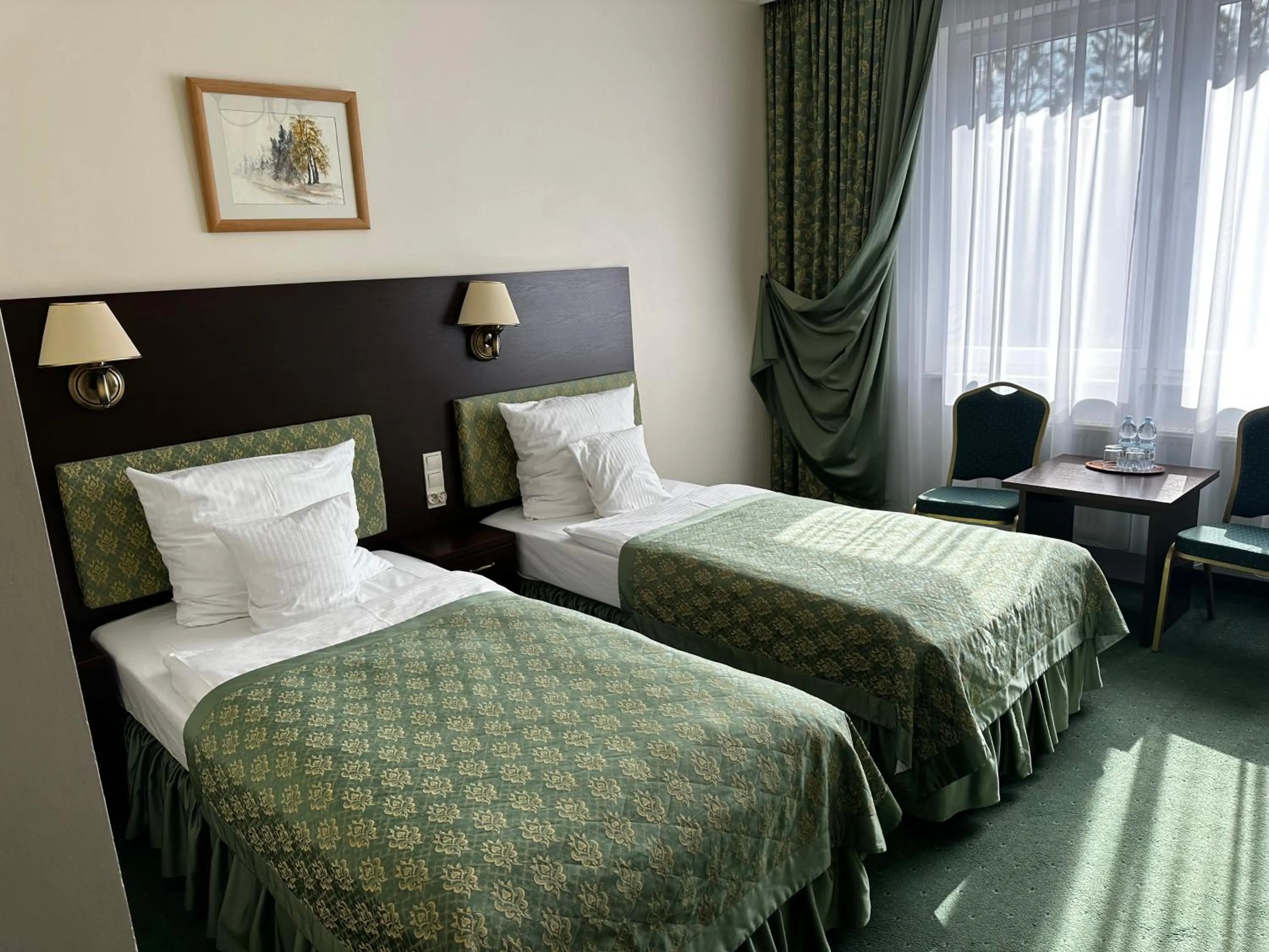 People, Bed in Hotel Koch