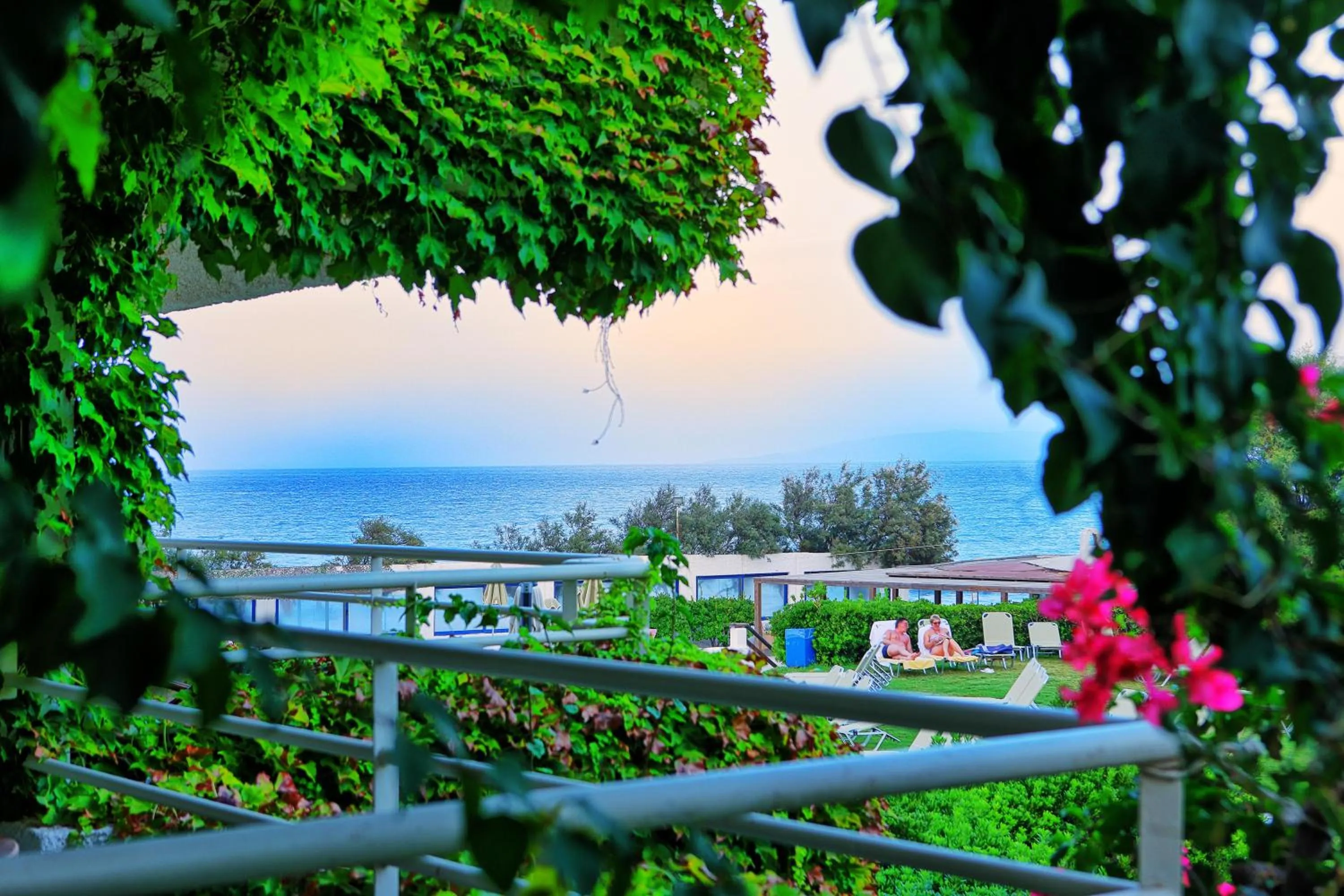 Garden view in Apollonia Beach Resort & Spa