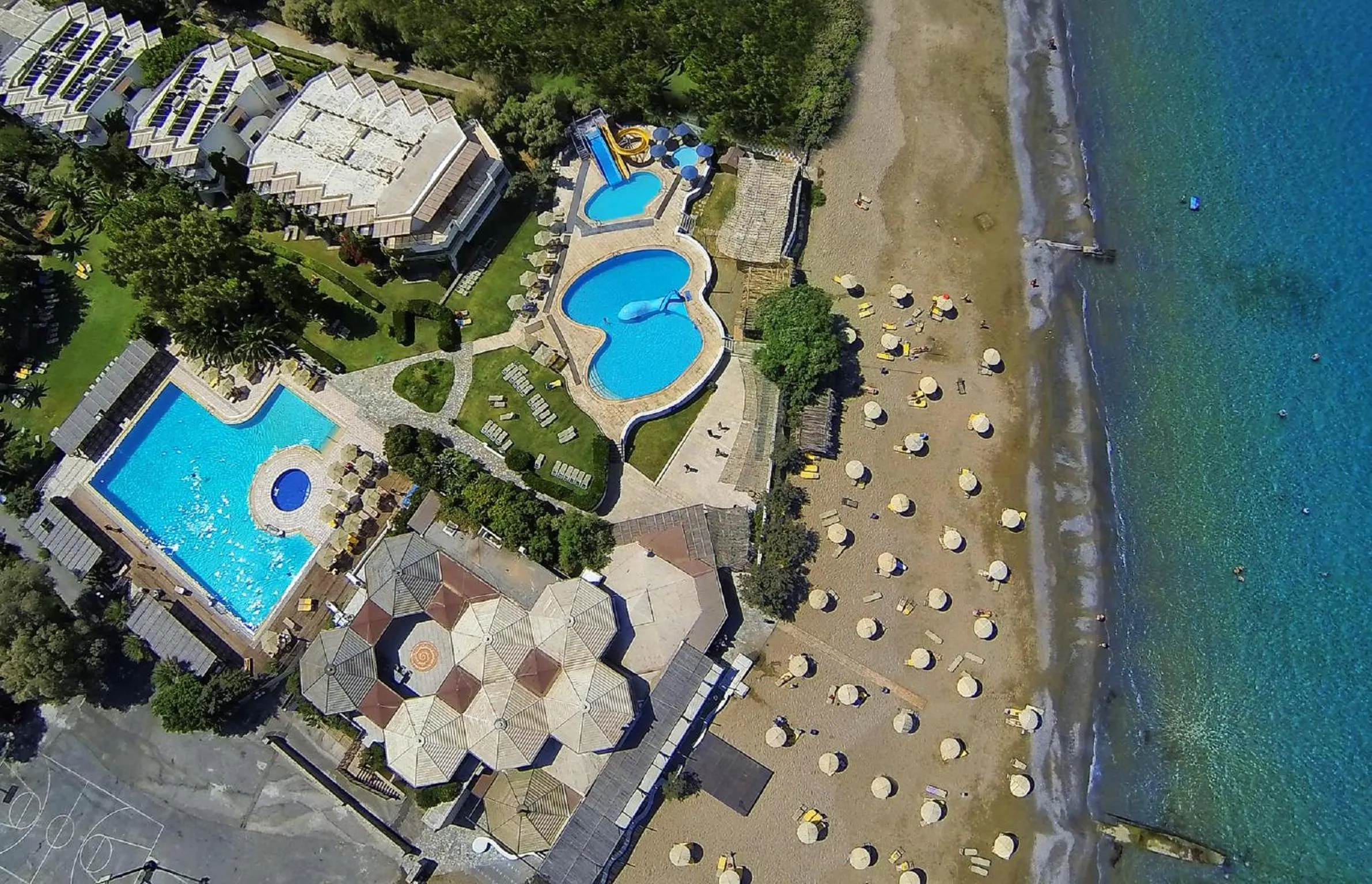 Bird's eye view in Apollonia Beach Resort & Spa