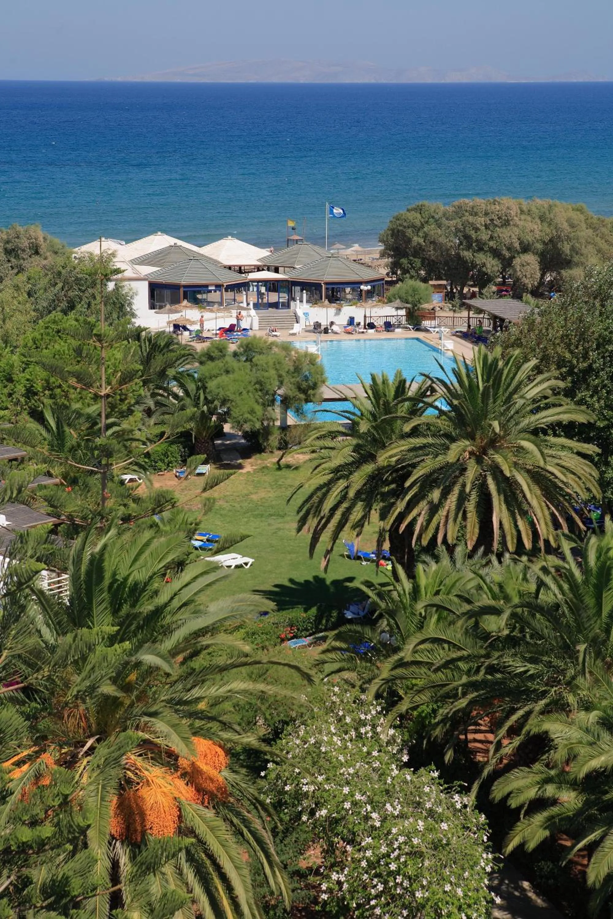 Garden view in Apollonia Beach Resort & Spa