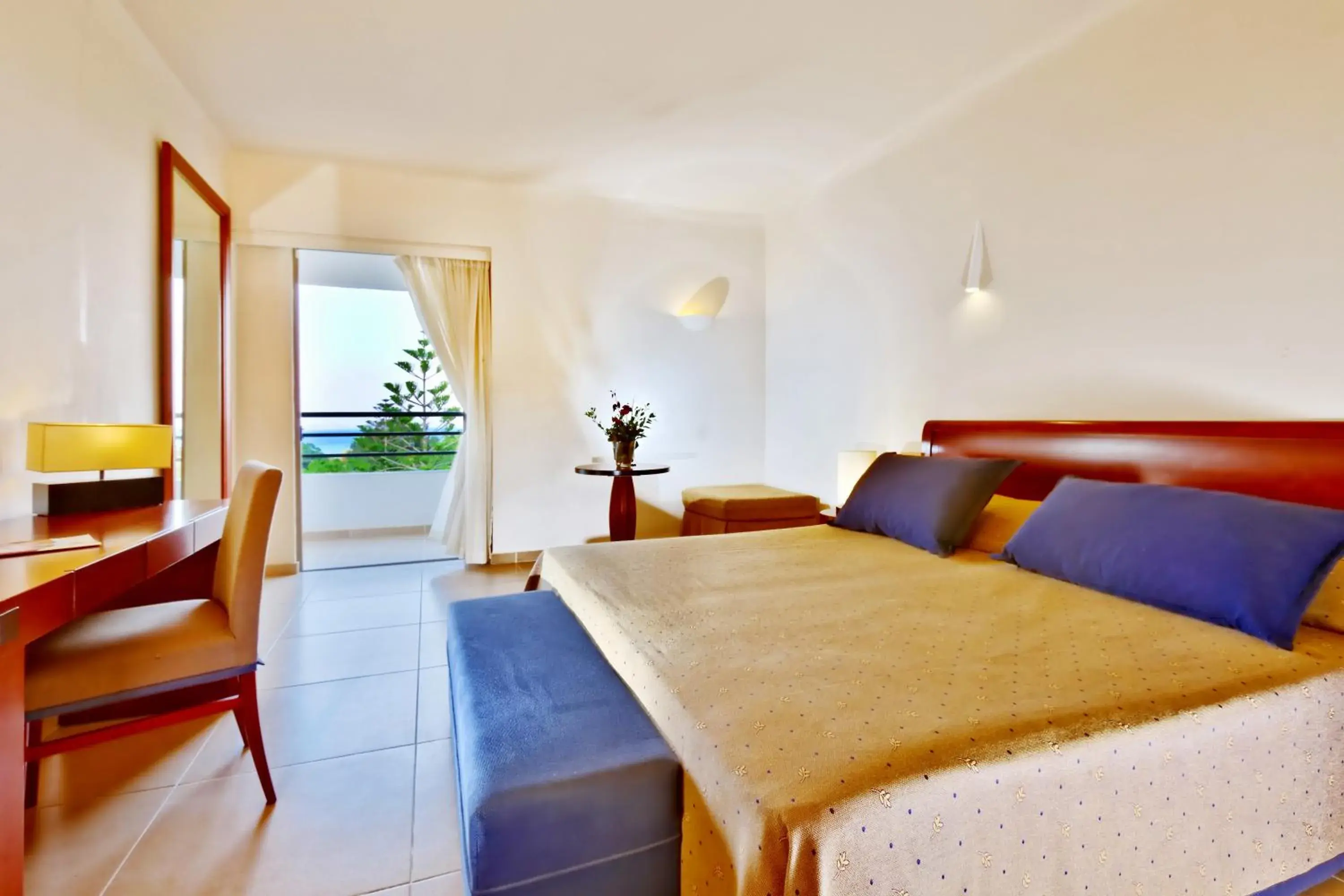 Double or Twin Room with Side Sea View in Apollonia Beach Resort & Spa Double or Twin Room with Side Sea View in Apollonia Beach Resort & Spa
