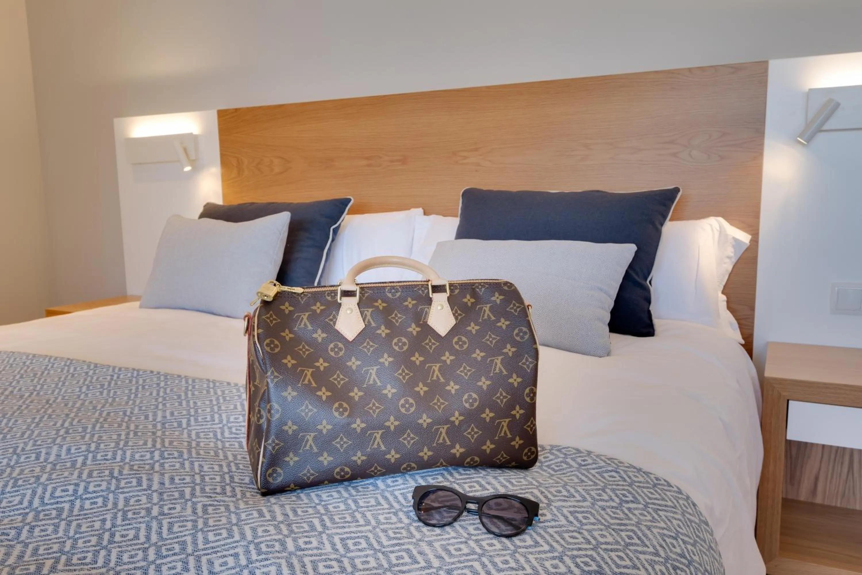 Bedroom, Bed in Hotel Eden Soller