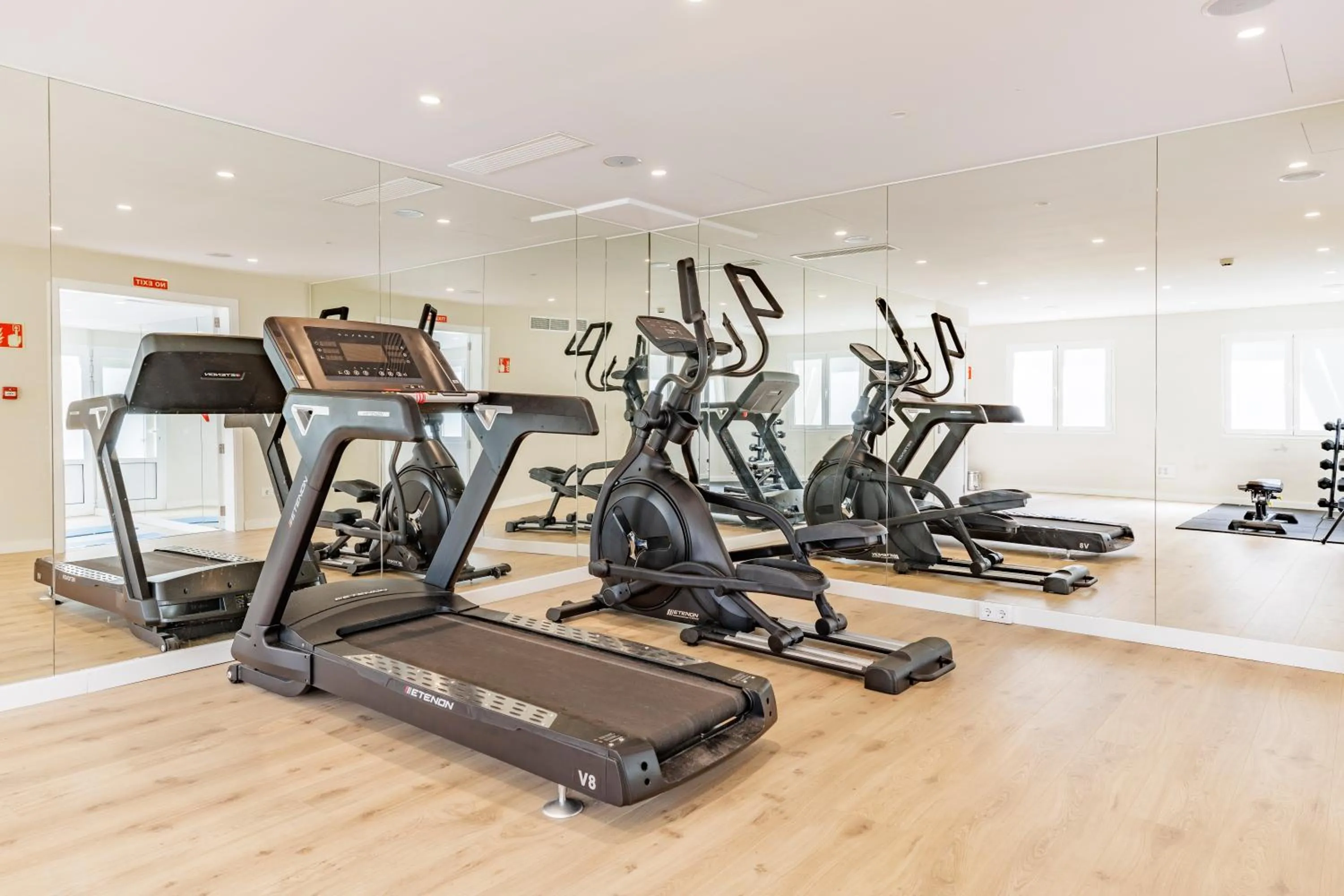 Fitness centre/facilities in Hotel Eden Soller