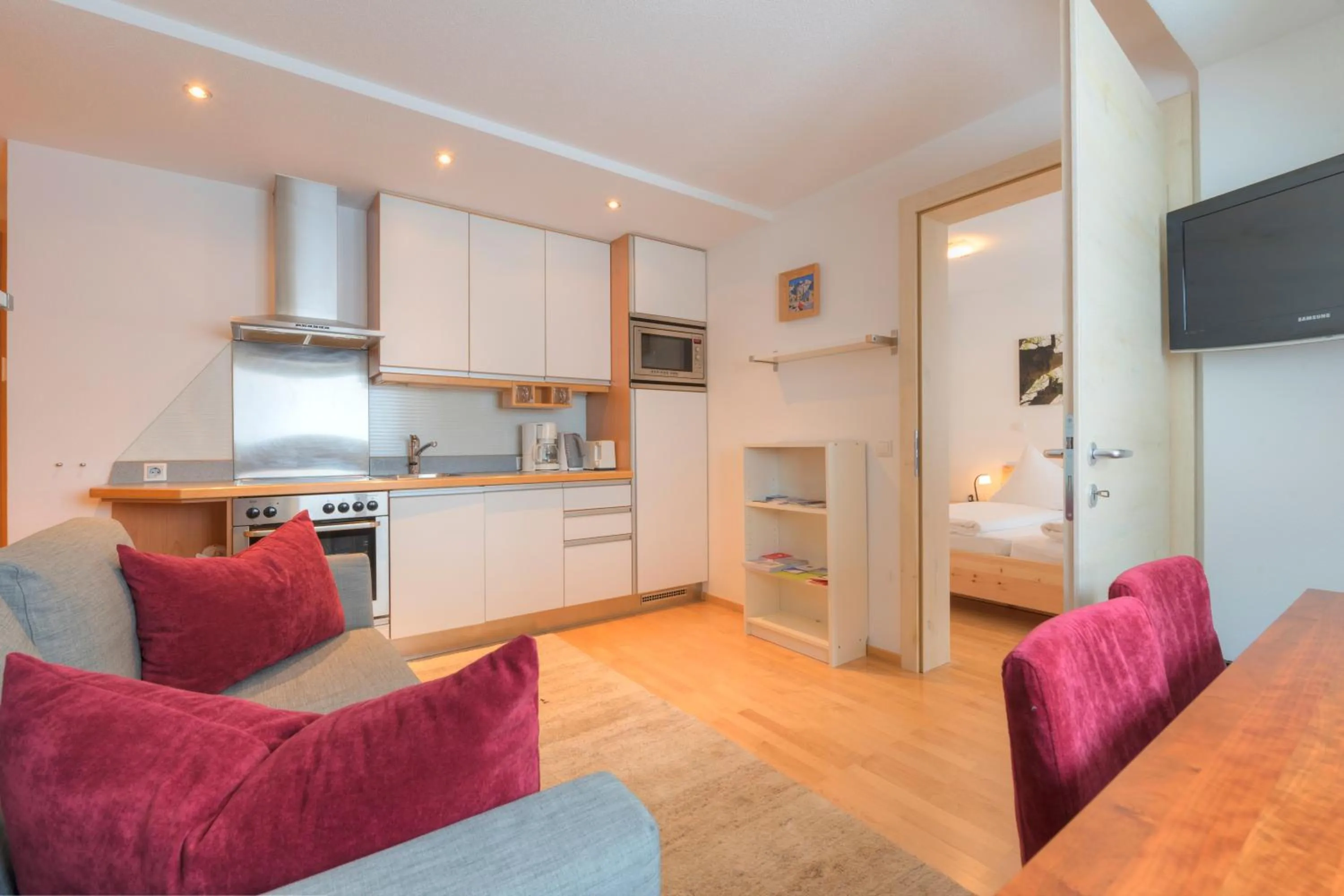 Living room in Aparthotel Acksteiner