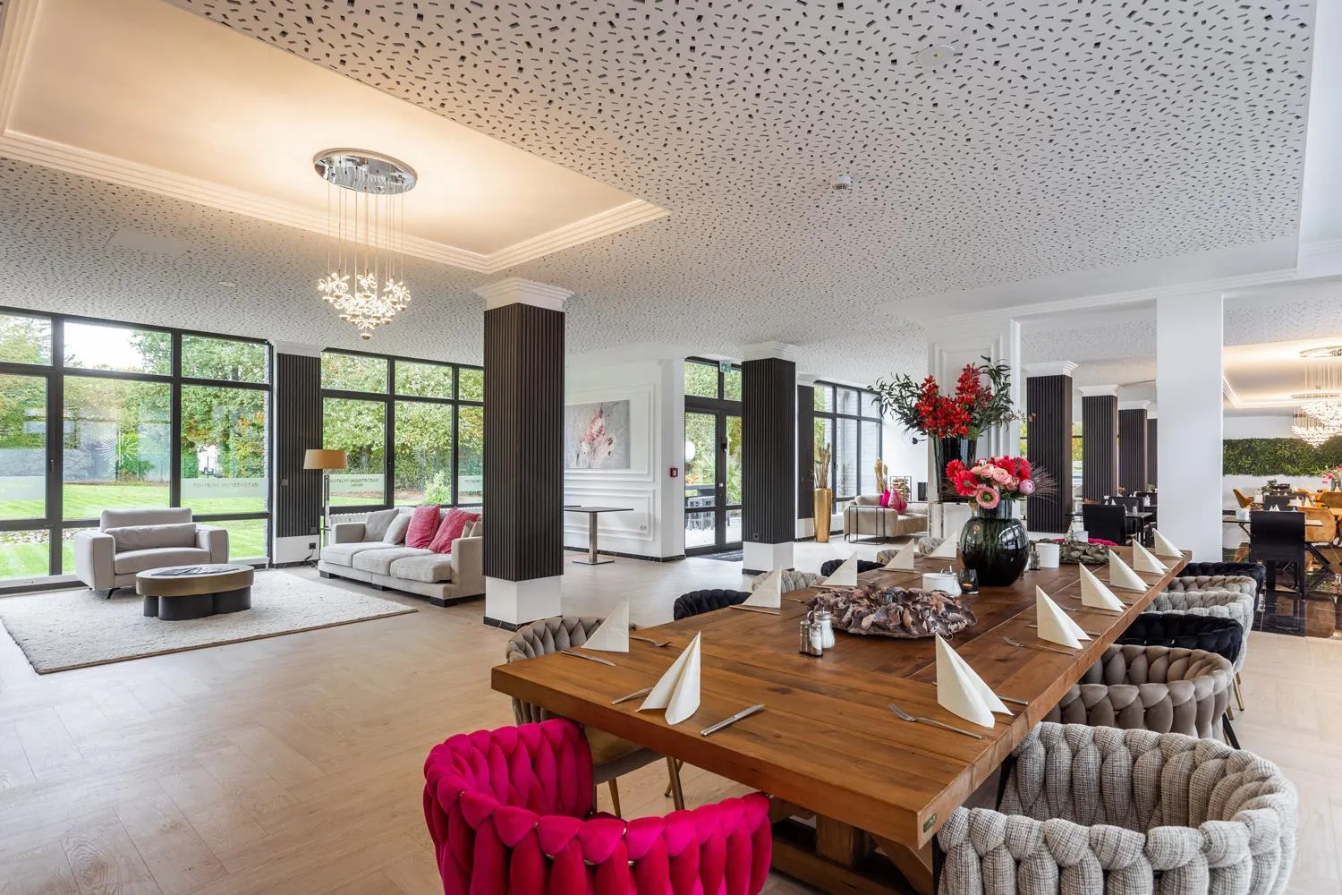 Living room in salinenparc Design Budget Hotel