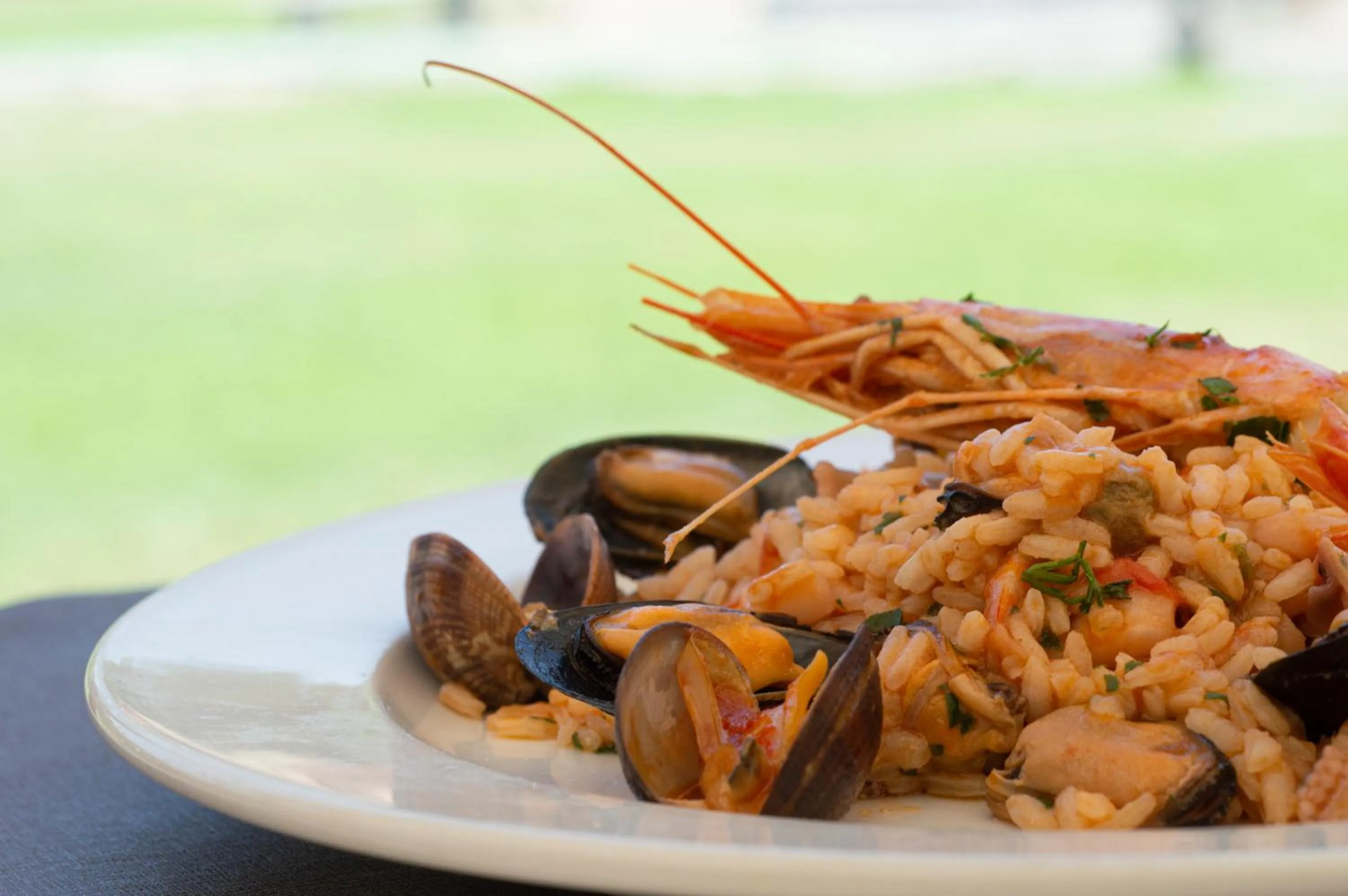 Restaurant/places to eat in Villa Signorini Hotel