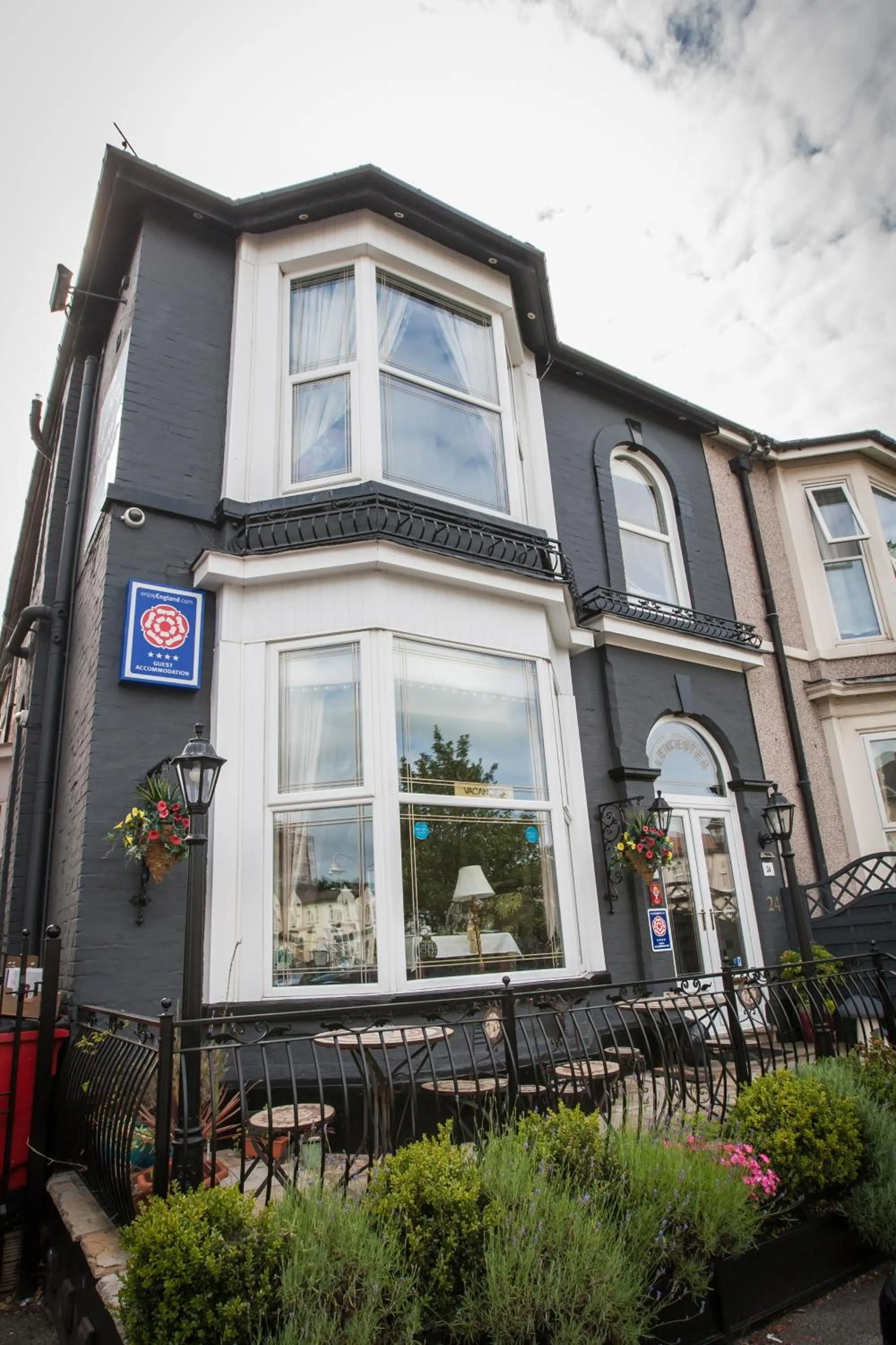 Facade/entrance in The Leicester