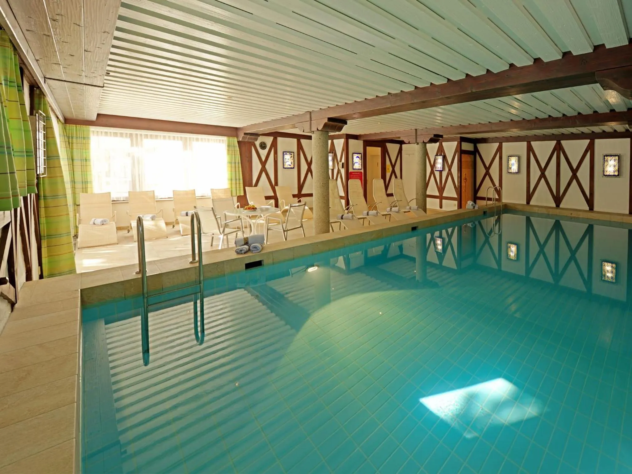 Swimming pool in Heart Hotel Arlberg