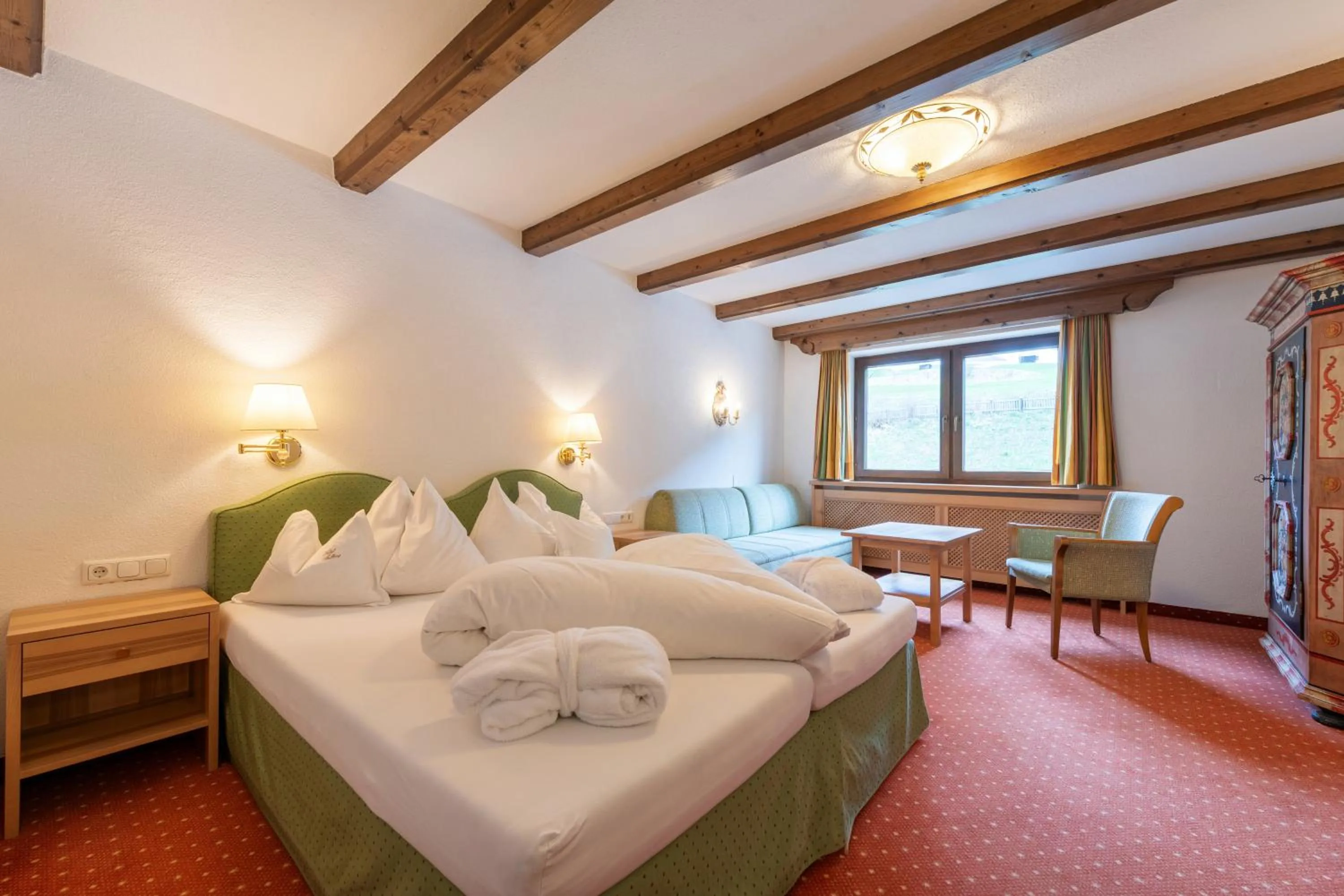 Bed in Heart Hotel Arlberg