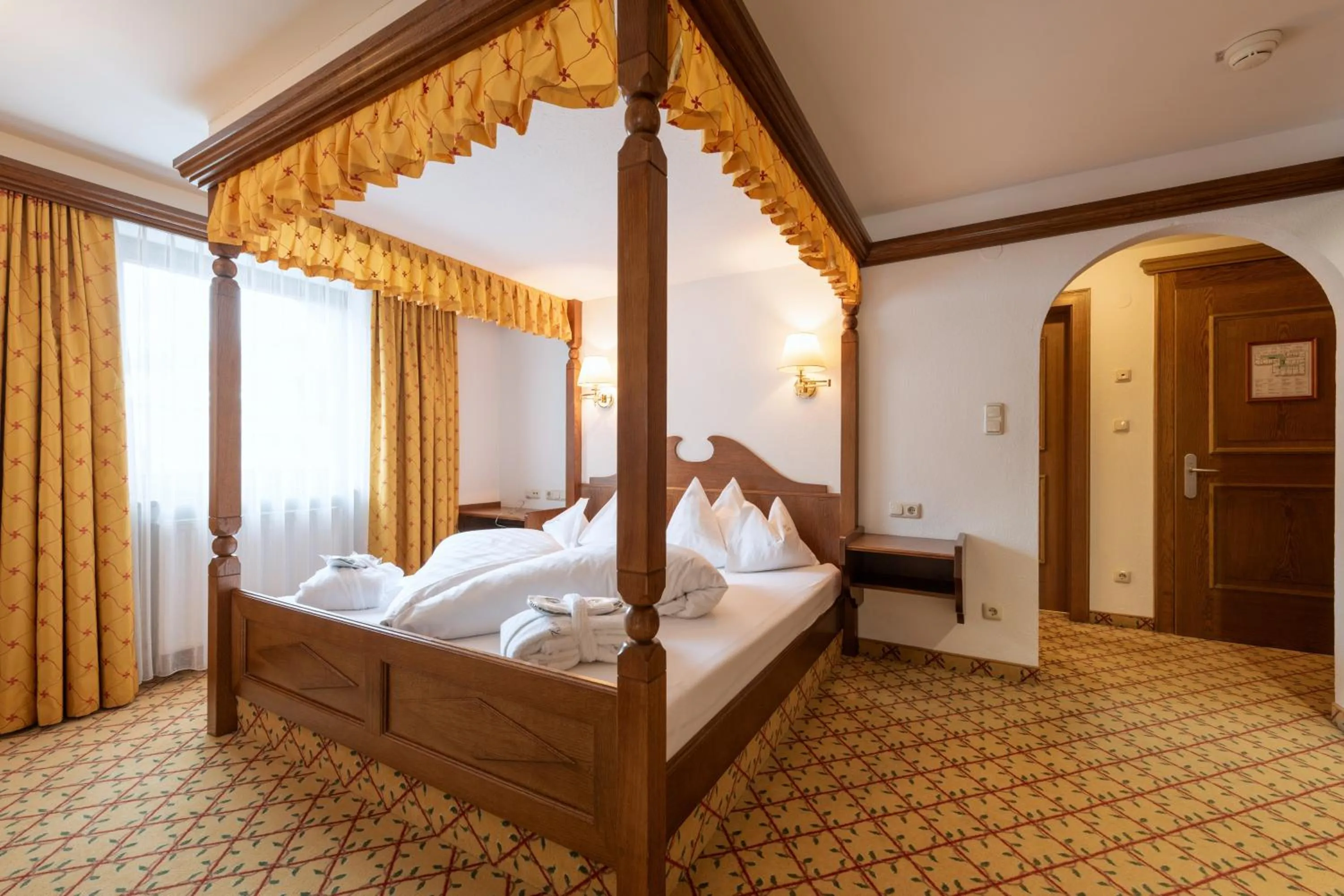 Bed in Heart Hotel Arlberg