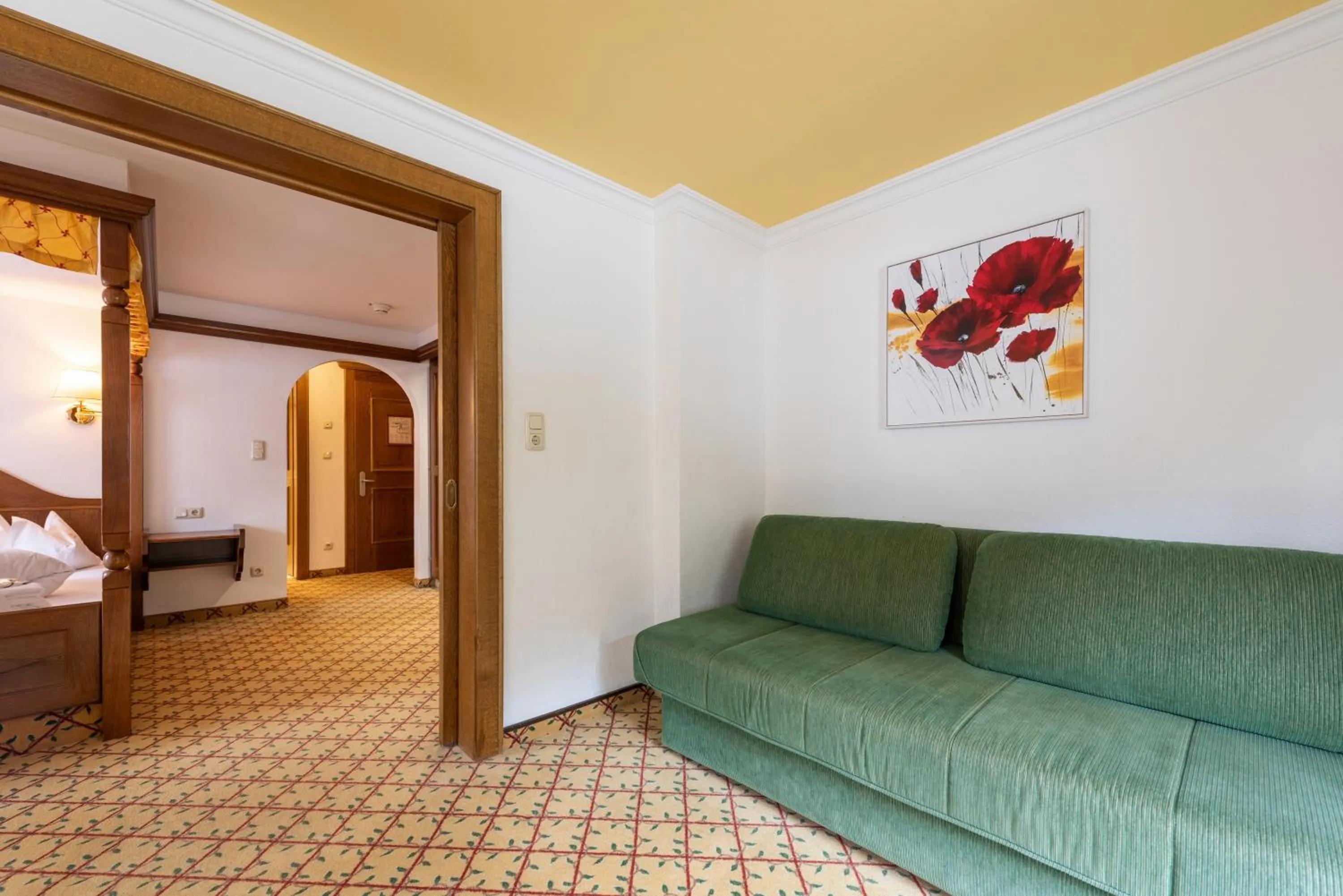 Bed in Heart Hotel Arlberg