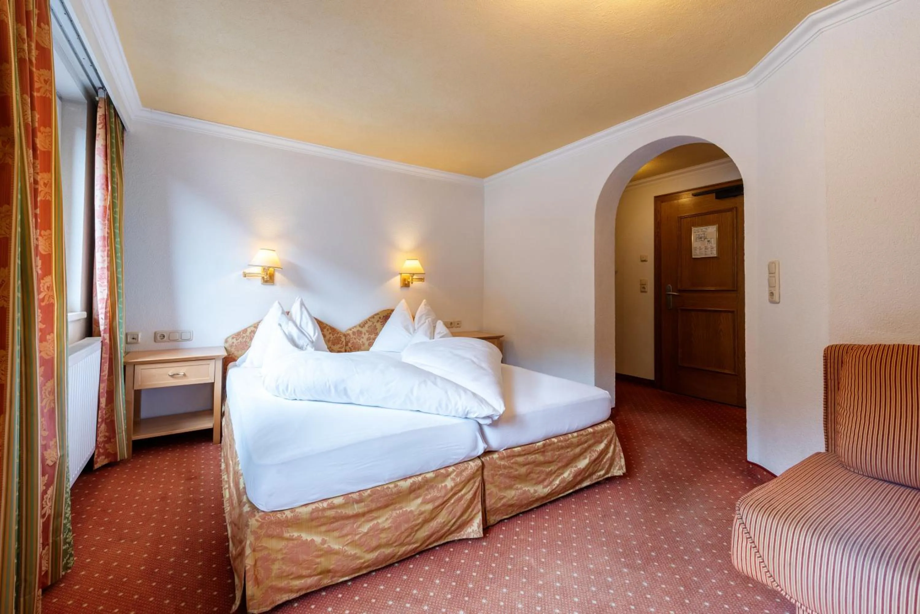 Bed in Heart Hotel Arlberg