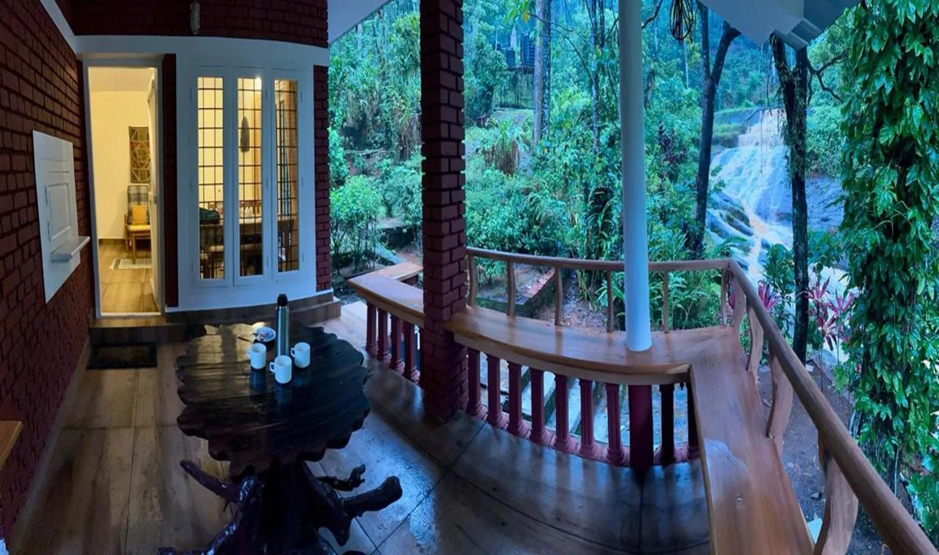 Balcony/Terrace in Falling Waters Munnar