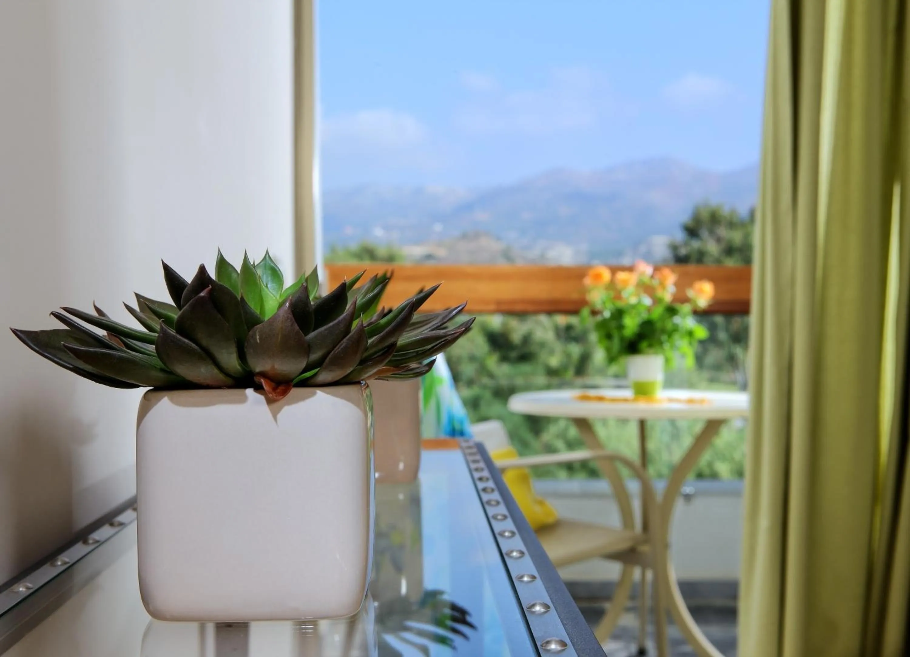 Decorative detail in Sitia Beach City Resort & Spa