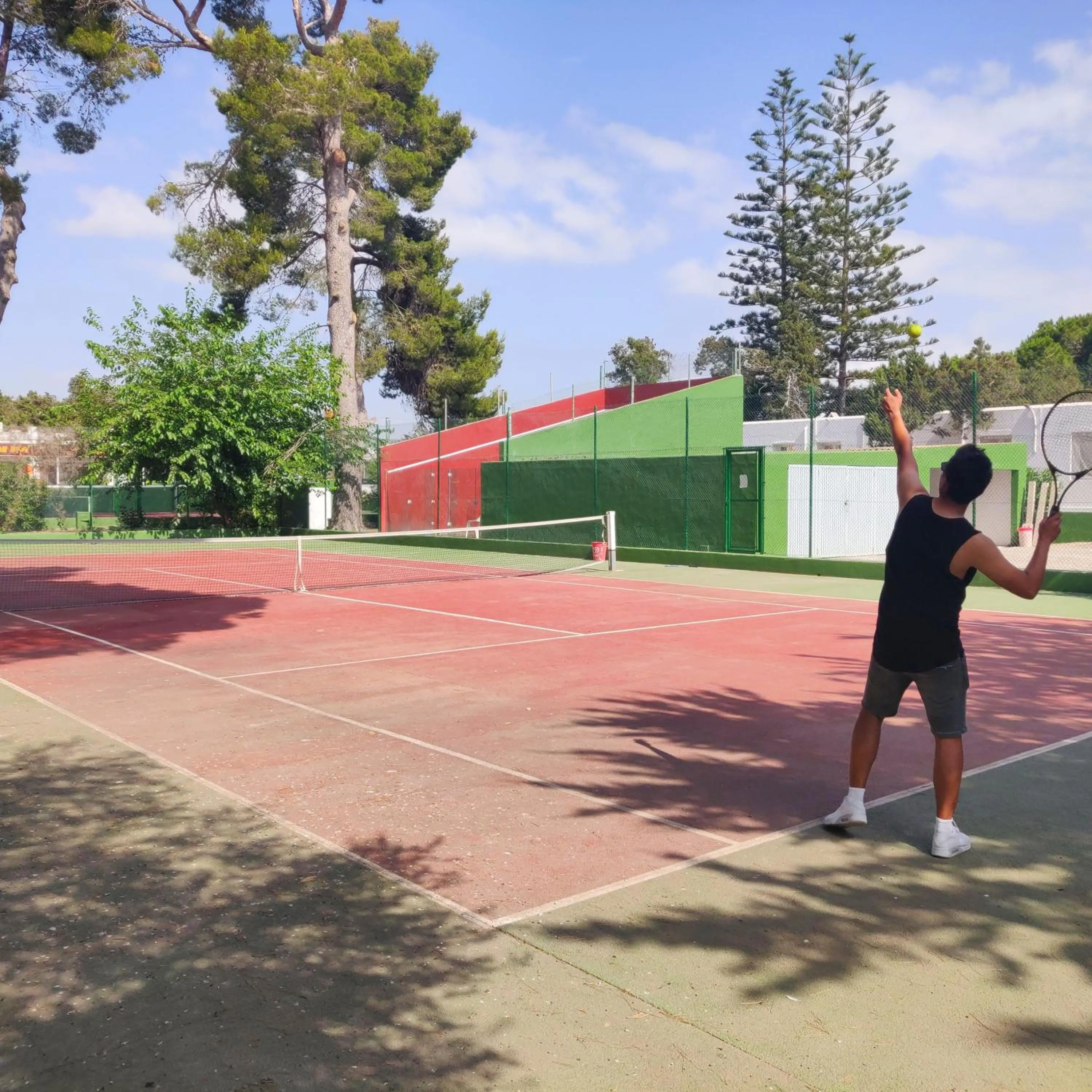 Tennis court in Hotel Ses Savines