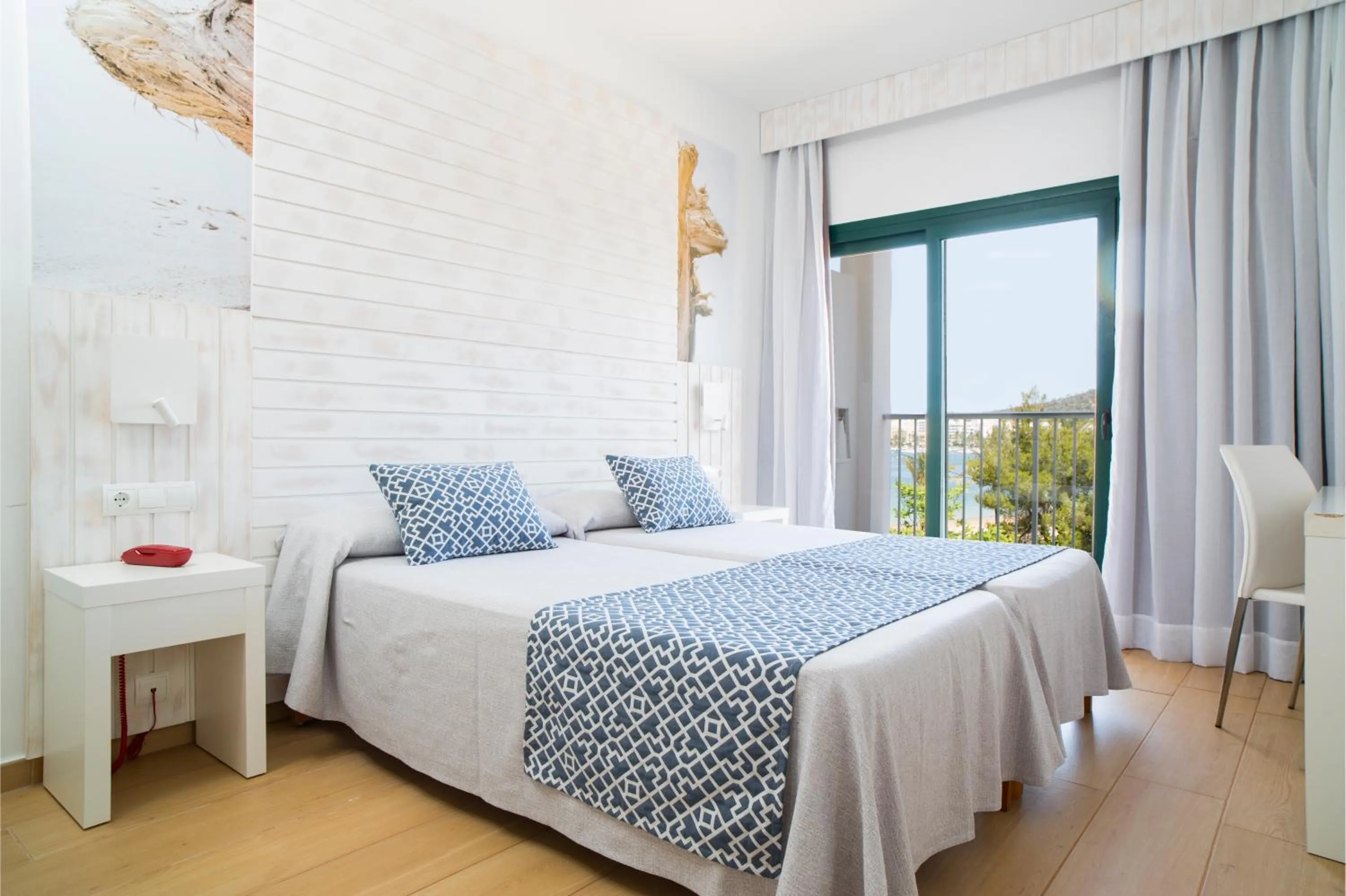 Bed in Hotel Ses Savines