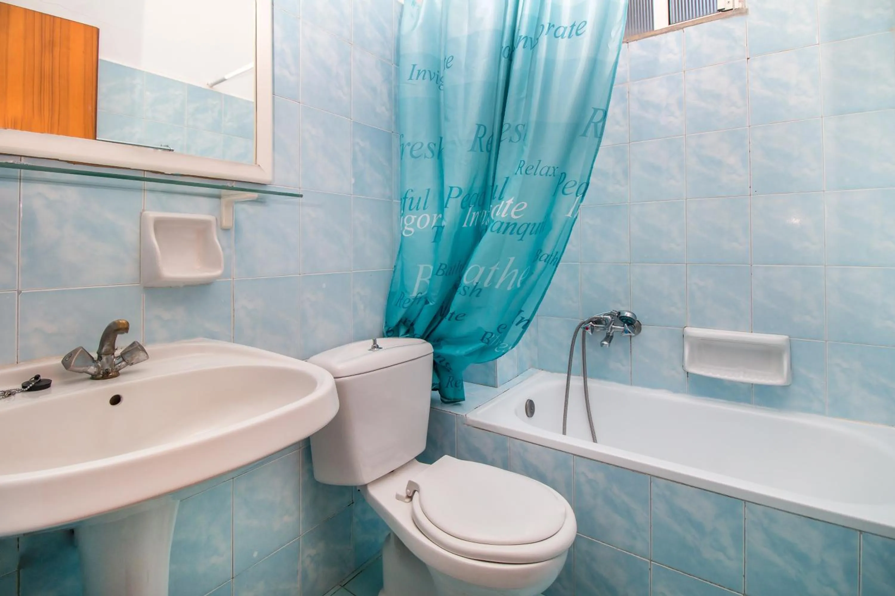 Bathroom in Achousa Hotel