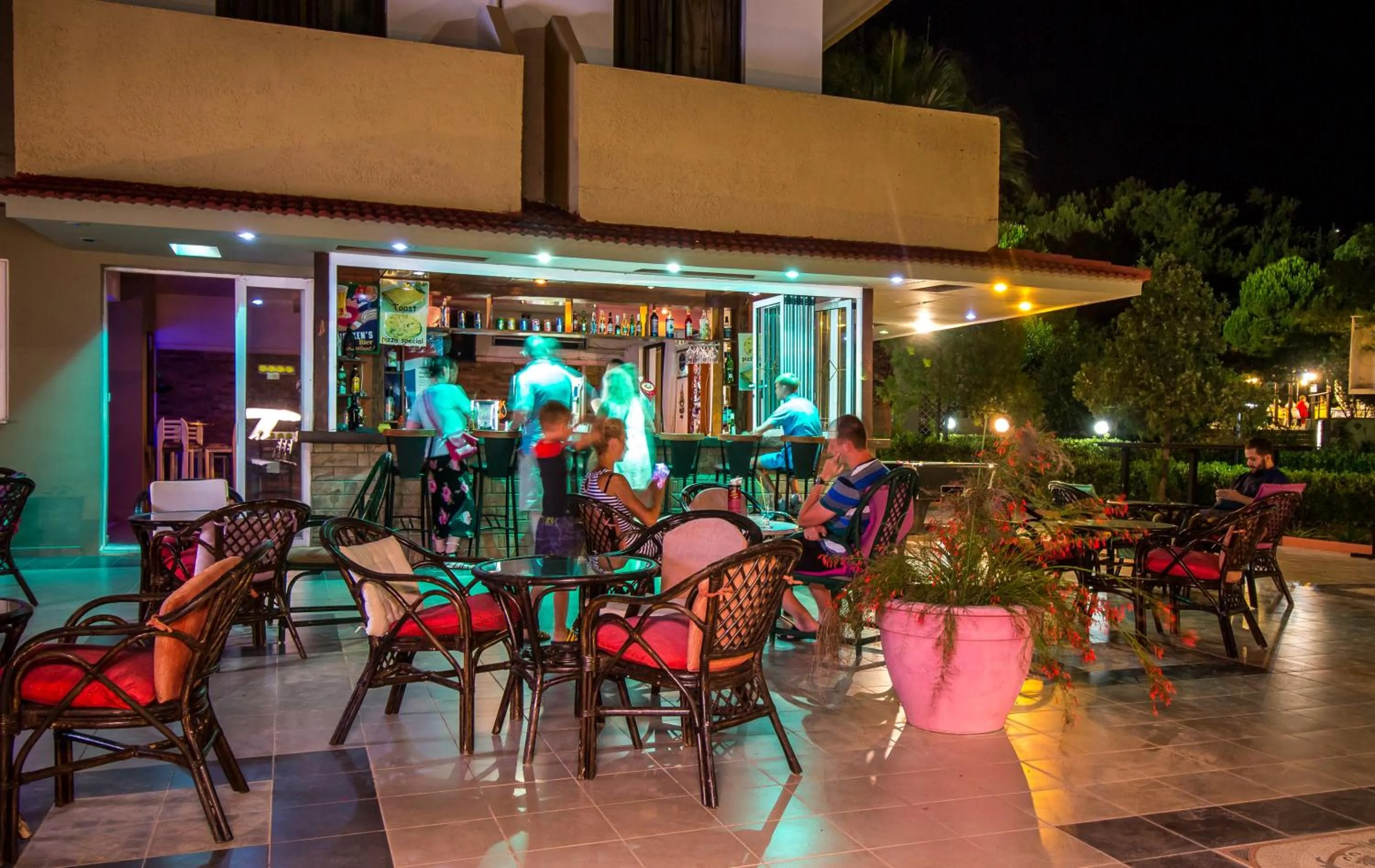 Night in Achousa Hotel